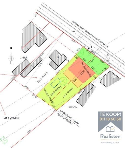 Bouwgrond aan de Melbeekstraat 21B, 3500 Hasselt - met of zonder woning foto 8