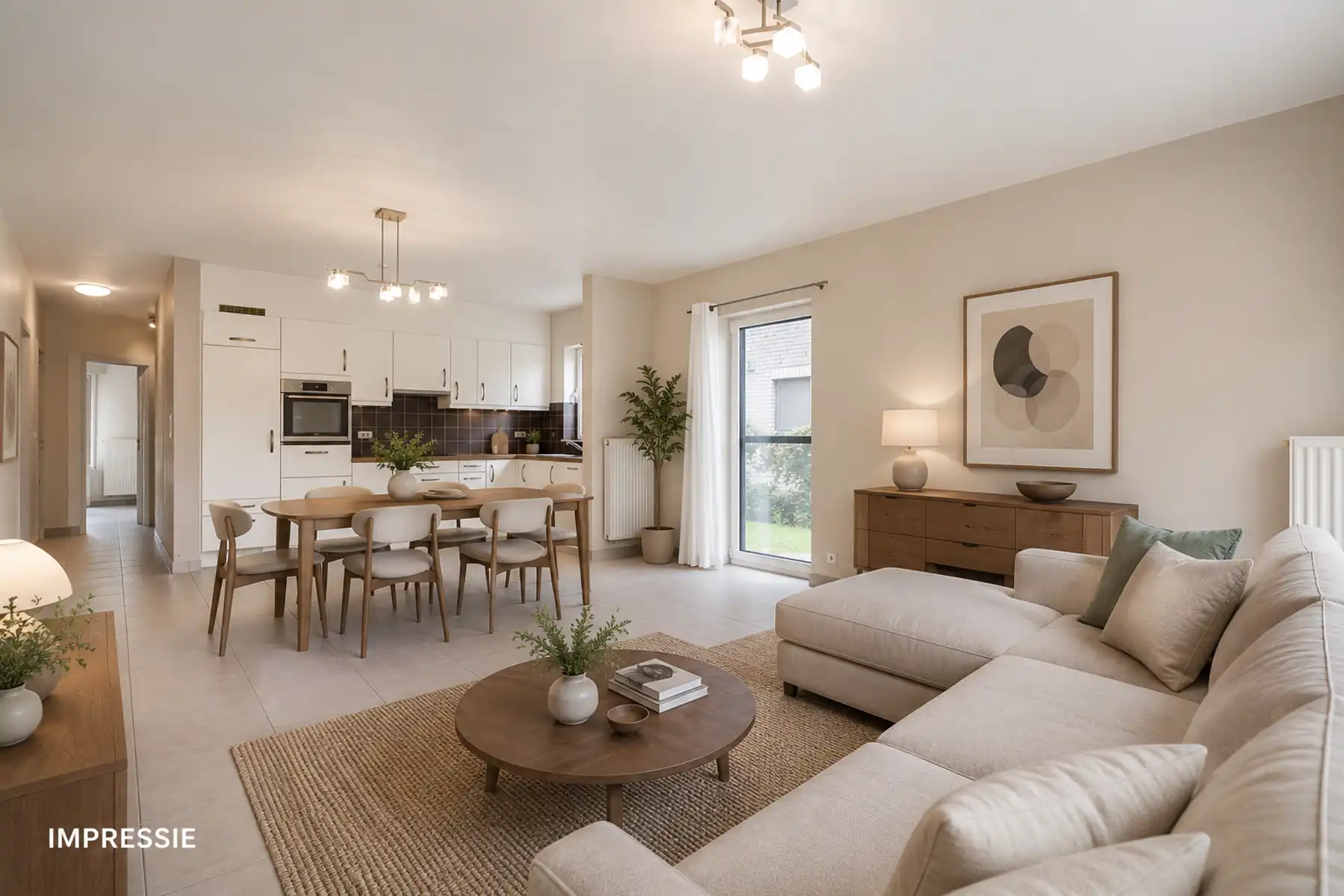 Instapklaar gelijkvloers appartement met privatieve tuin foto 7