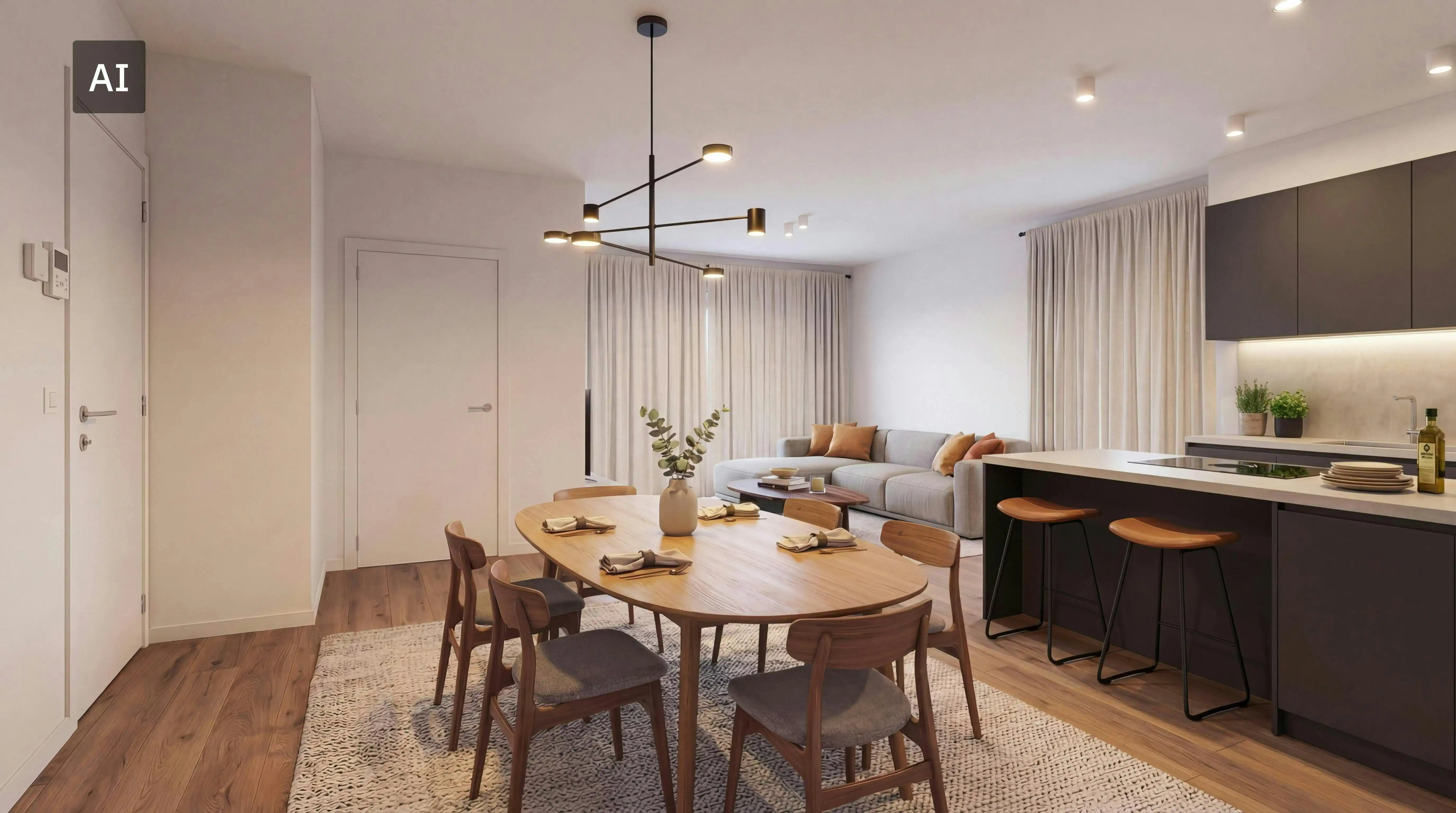 Gelijkvloers nieuwbouwappartement te koop in Desselgem foto 10