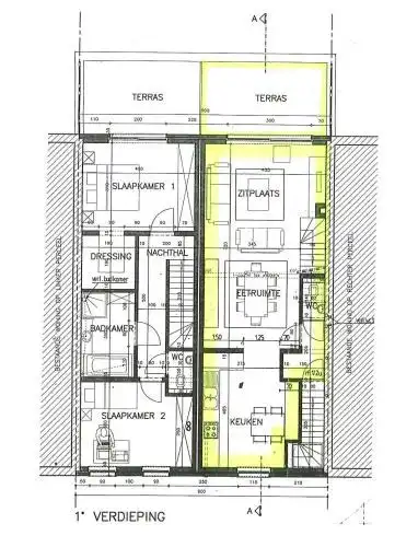 Duplex appartement met 3 slaapkamers en terras. foto 16
