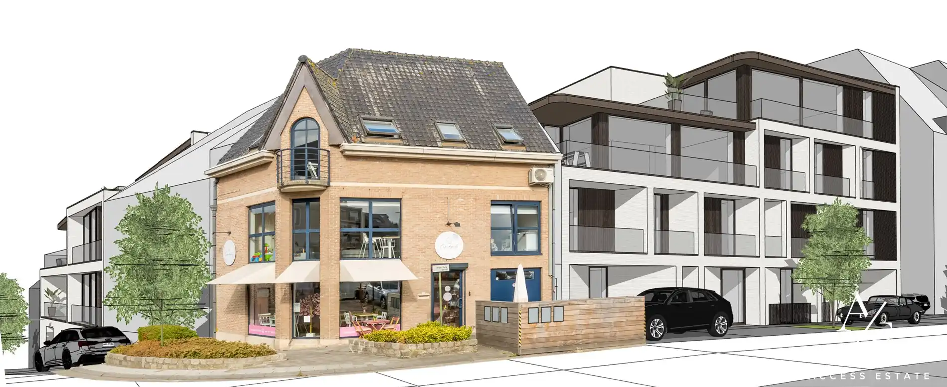 WETTEREN-Handelspand + duplexwoning op een toplocatie! foto 2