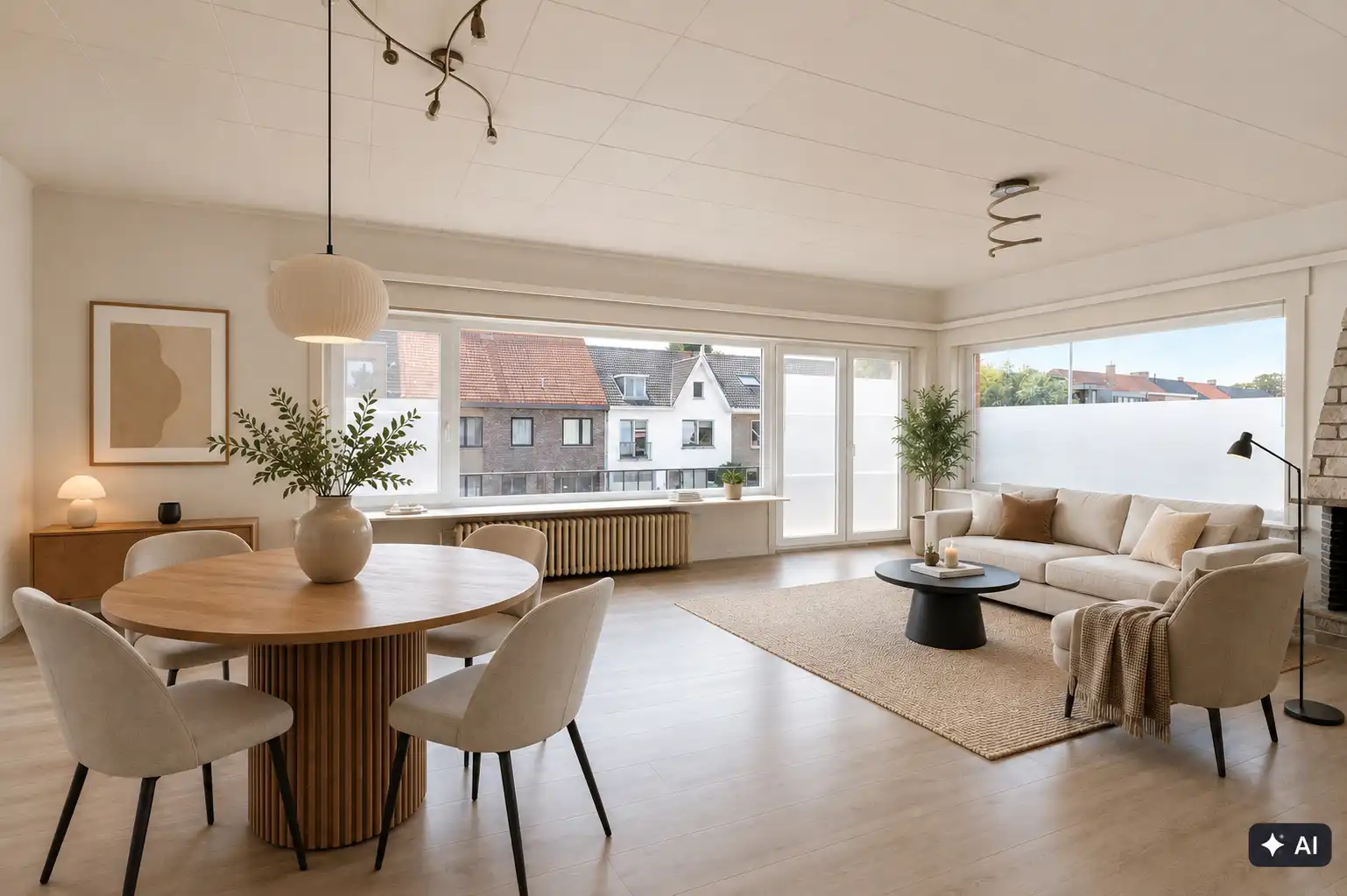 Vernieuwd 2-slaapkamer hoekappartement (98 m²) in SINT-KRUIS foto 4