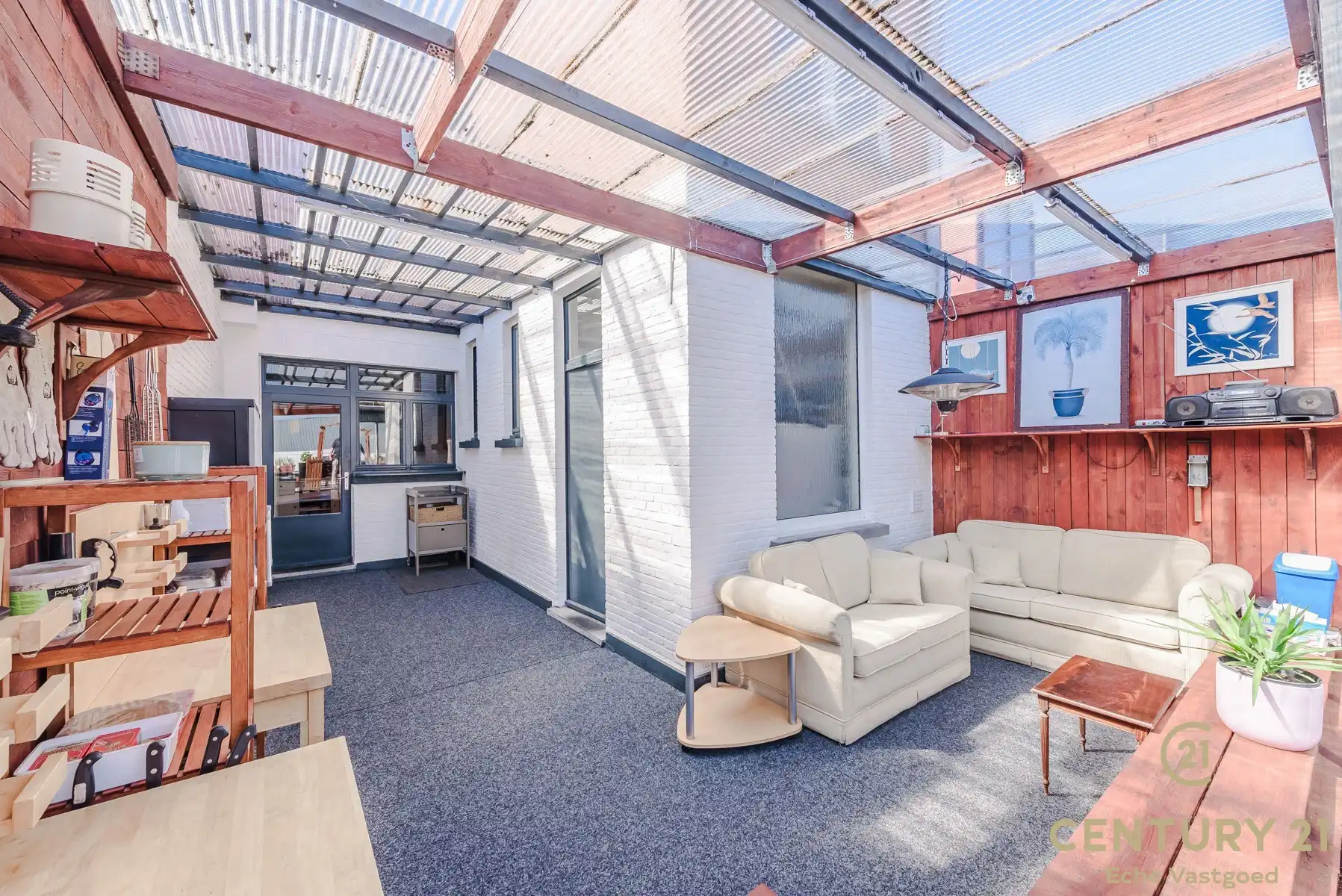 Ruim, startklaar handelspand met woonst op toplocatie foto 22