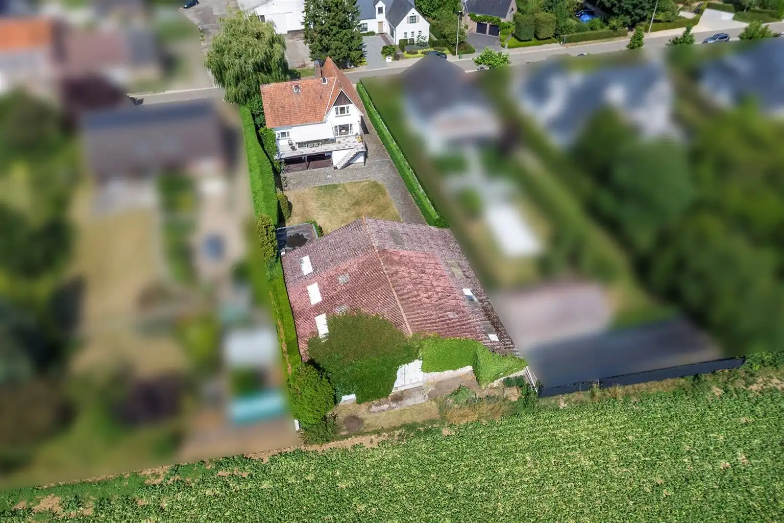 Uniek perceel van 11a42ca met woning en achterliggende loods op toplocatie in Aldeneik – Maaseik.  foto 9