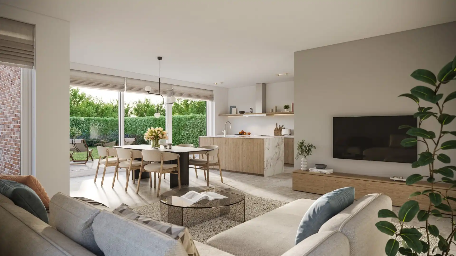 Energiezuinige open bebouwing in nieuwe buurt foto 3