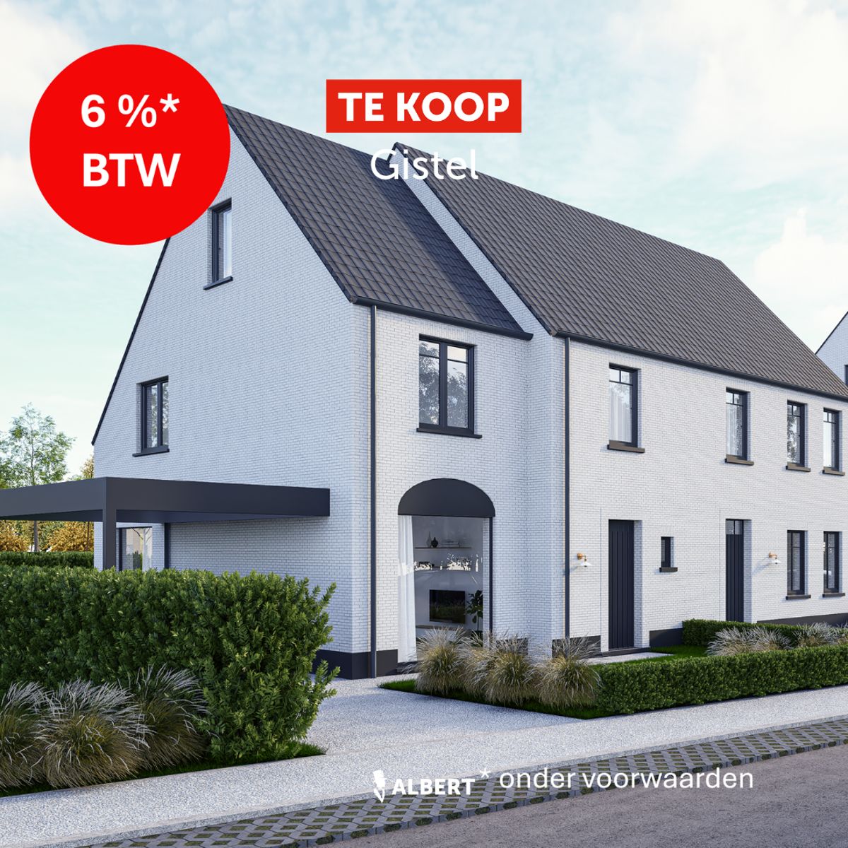 Moderne nieuwbouwwoning vlakbij de Groene 62 in Gistel. foto 9