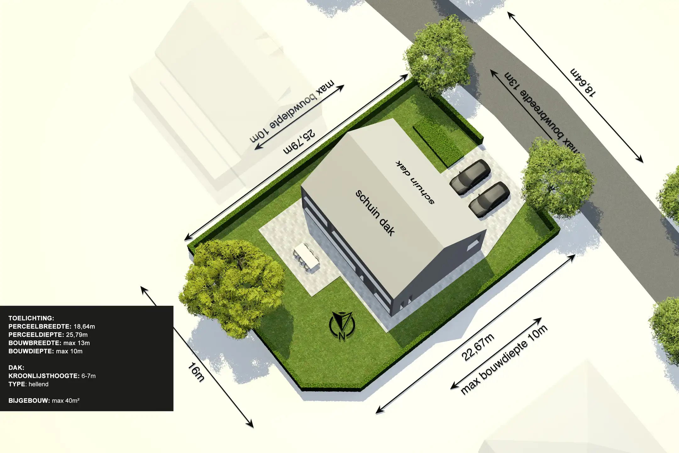 Bouwgrond voor open bebouwing ca. 492m² op top locatie te Hoogstraten foto 4