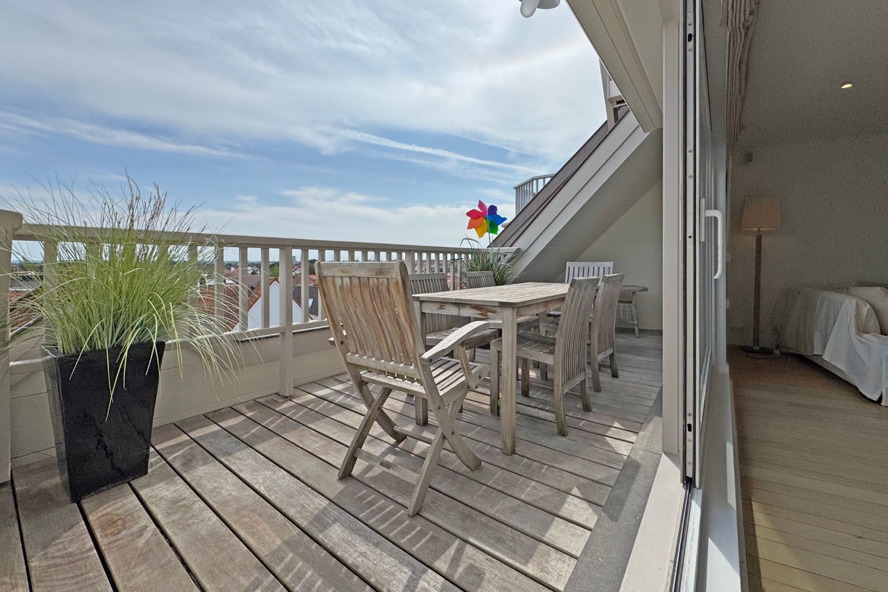 Gemeubeld Penthouse in het hart van het Zoute foto 20