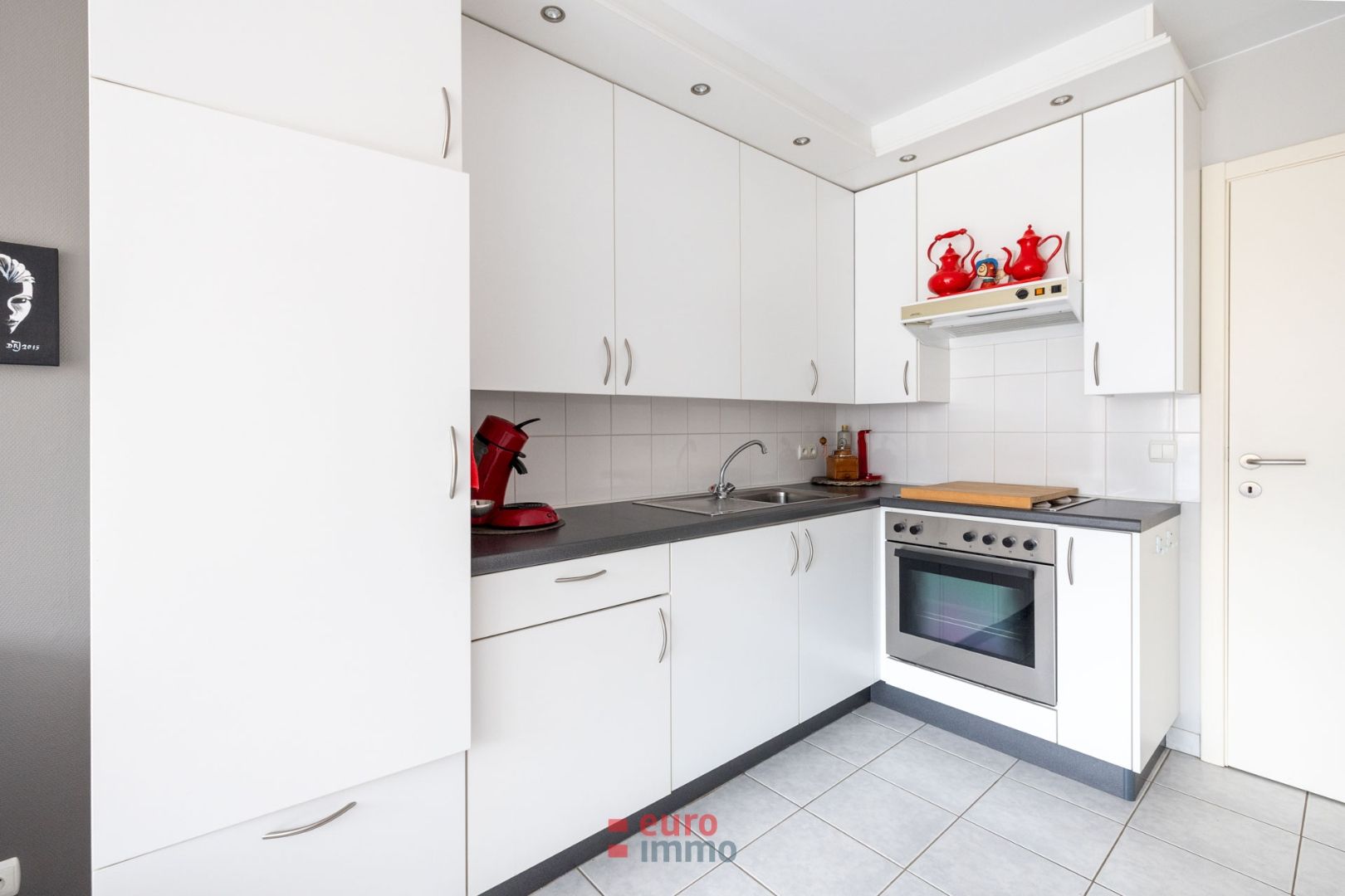 Super gezellig appartement met 1 slaapkamer én zijdelings zeezicht vanop het terras. foto 5