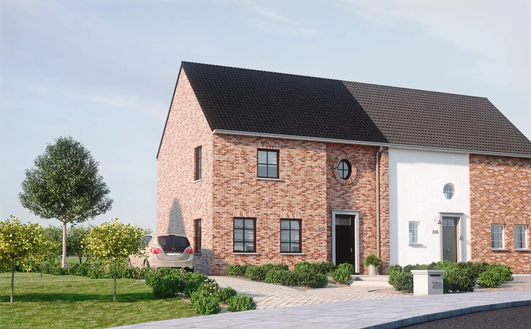 Projectgrond te koop van 1422m² bij dorpscentrum in Bottelare foto {{pictureIndex}}