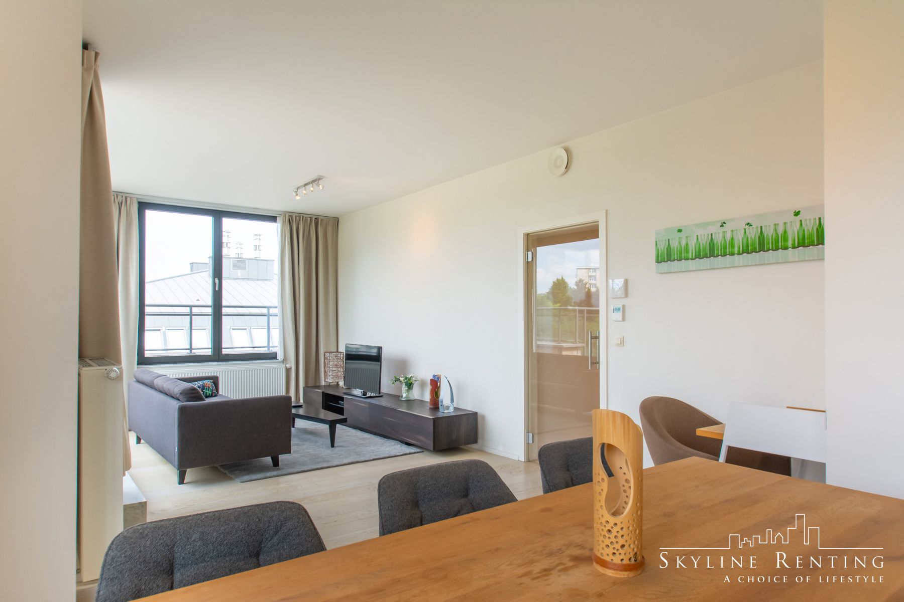 Fantastische gemeubeld 2 kamers PENTHOUSE (Ter Kameren Bos) foto 5