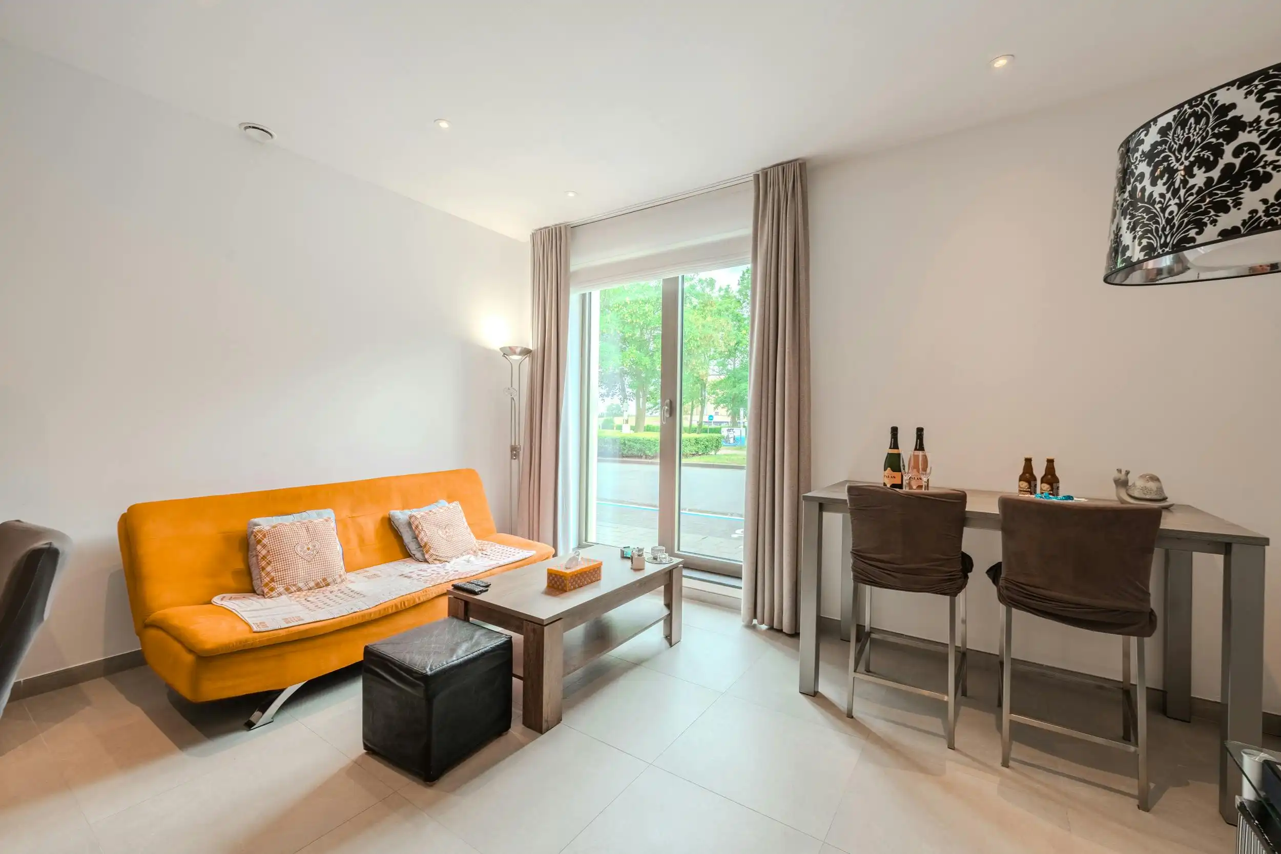 Recent appartement met 1 slaapkamer in de Res. Pont Albert foto {{pictureIndex}}