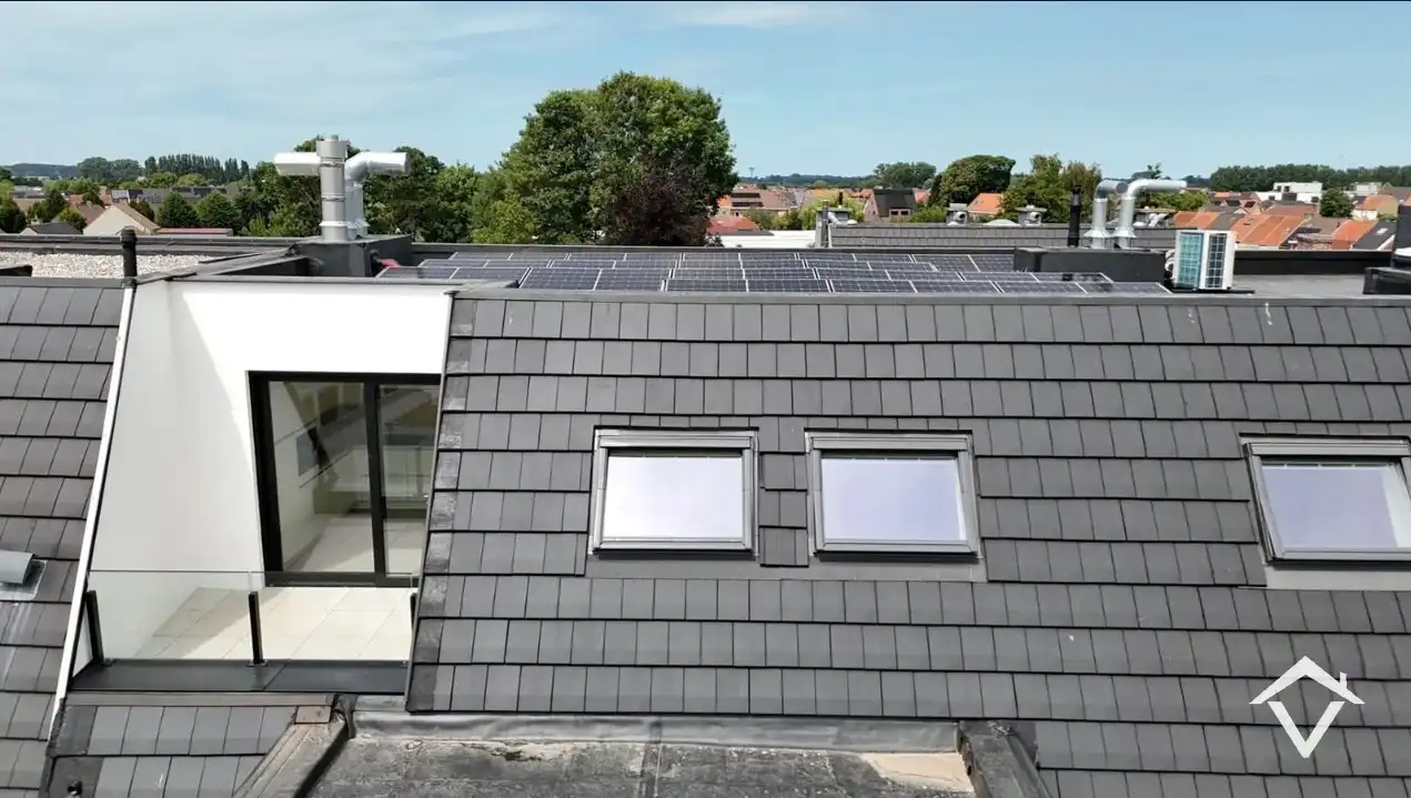 Uniek nieuwbouw appartement met 2 slaapkamers en veel zonlicht te Eernegem foto 27