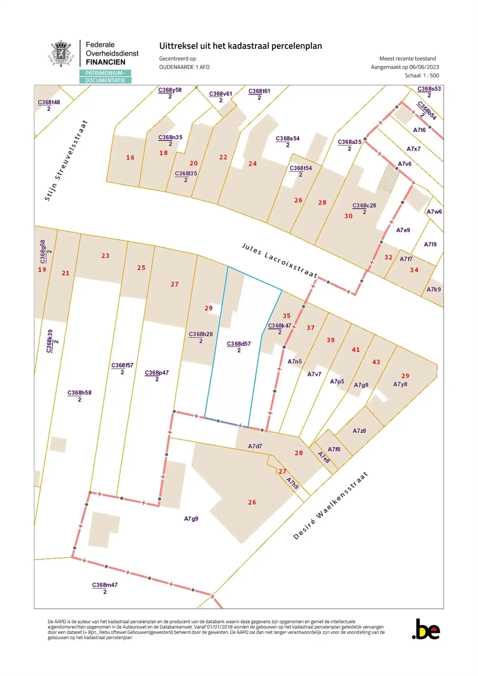 Bouwgrond centrum Oudenaarde met omgevingsvergunning foto 8