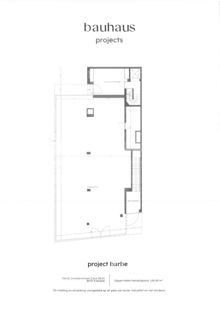 CENTRAAL GELEGEN WINKELRUIMTE TE KOOP  foto 2