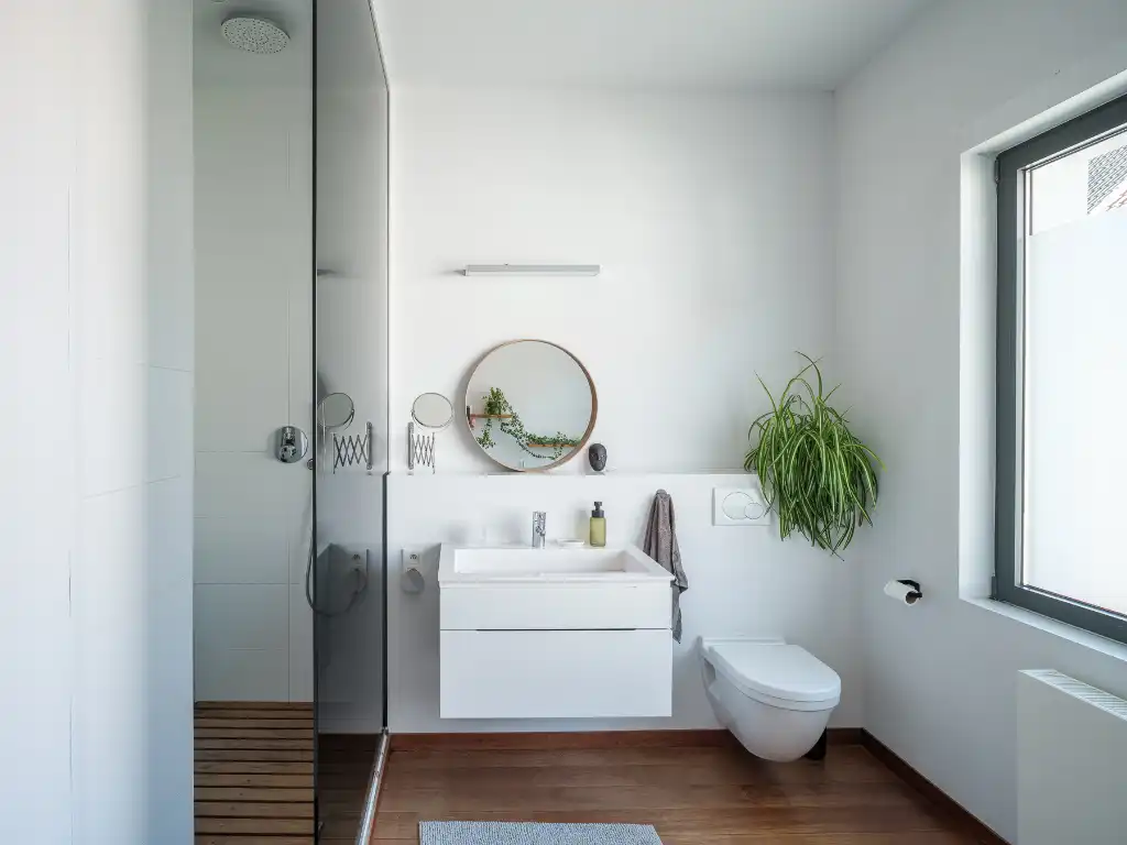 Opportuniteit - omgeving Visserij. Instapklare en unieke burgerwoning met split-levels, &nbsp;3slpk’s + bureauruimte en aangename stadstuin op een zeer gegeerde locatie te Gent. foto 14