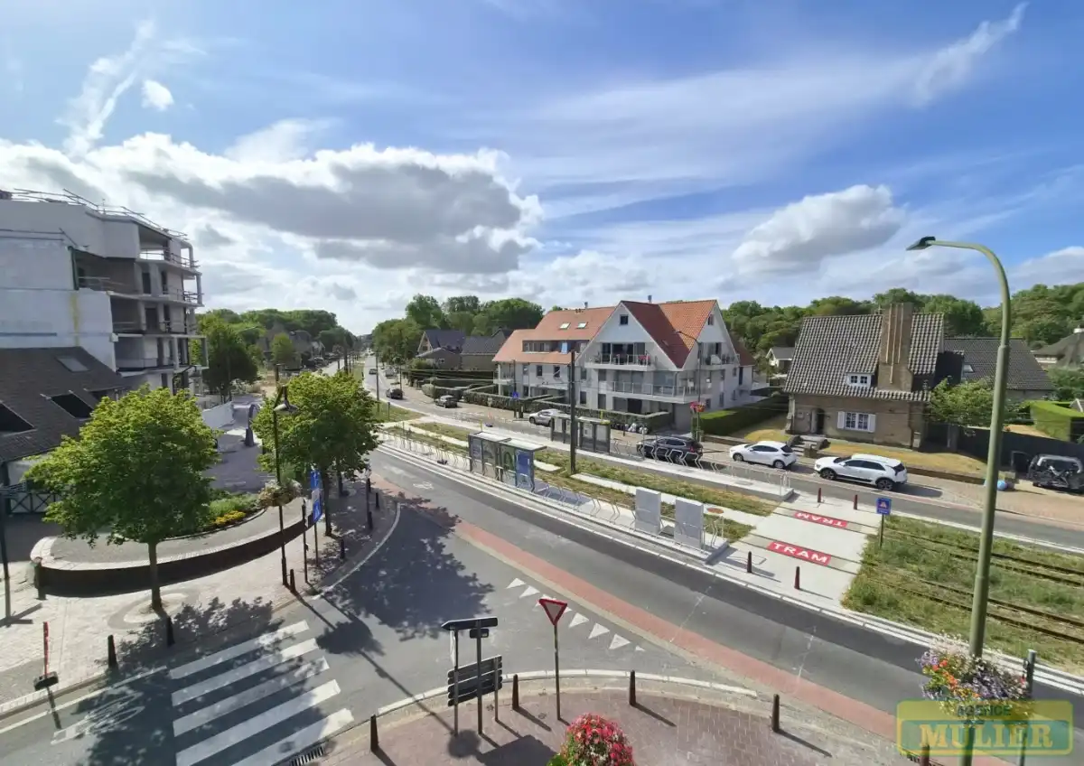 APPARTEMENT AAN ZONNEKANT MET ZICHT OP HET CALMEYNBOS TE KOOP IN DE PANNE foto 19