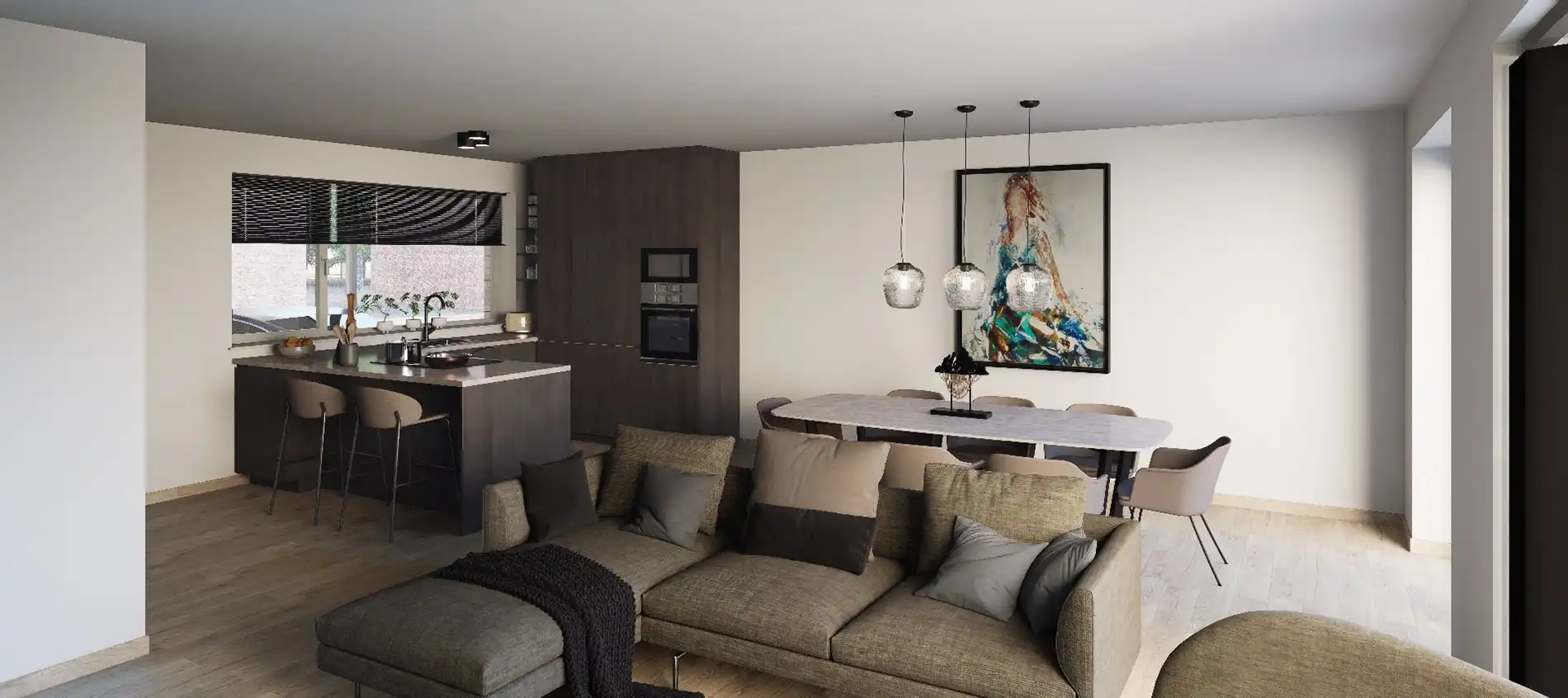 Tijdloze architectuur en modern wooncomfort in Kermt foto 2