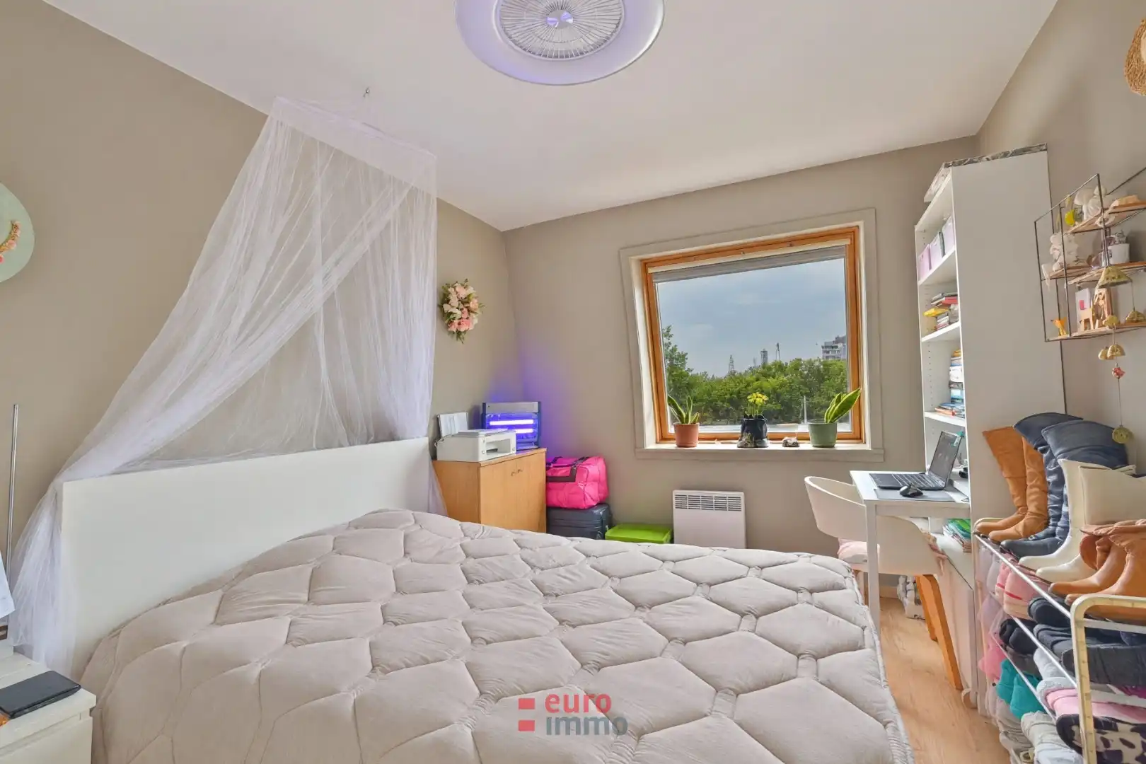 Zéér rustig gelegen appartement met 2 slaapkamers in een topdomein! foto 10