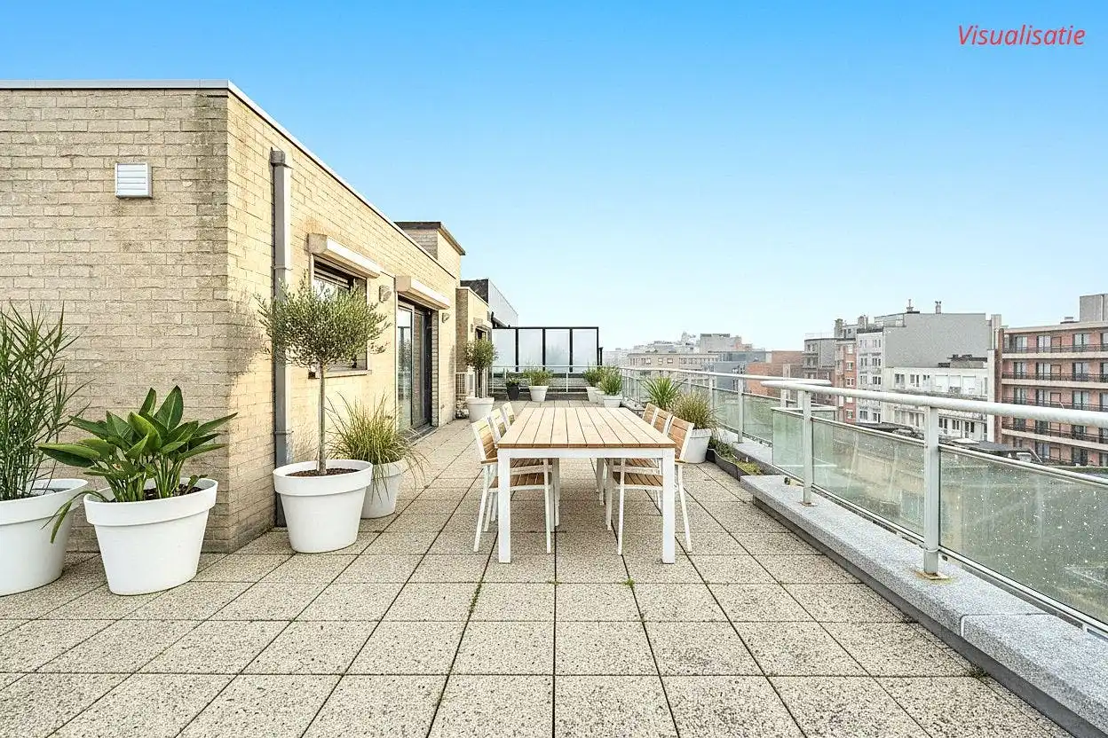 Ruim penthouse appartement met groot terras op toplocatie! foto 14