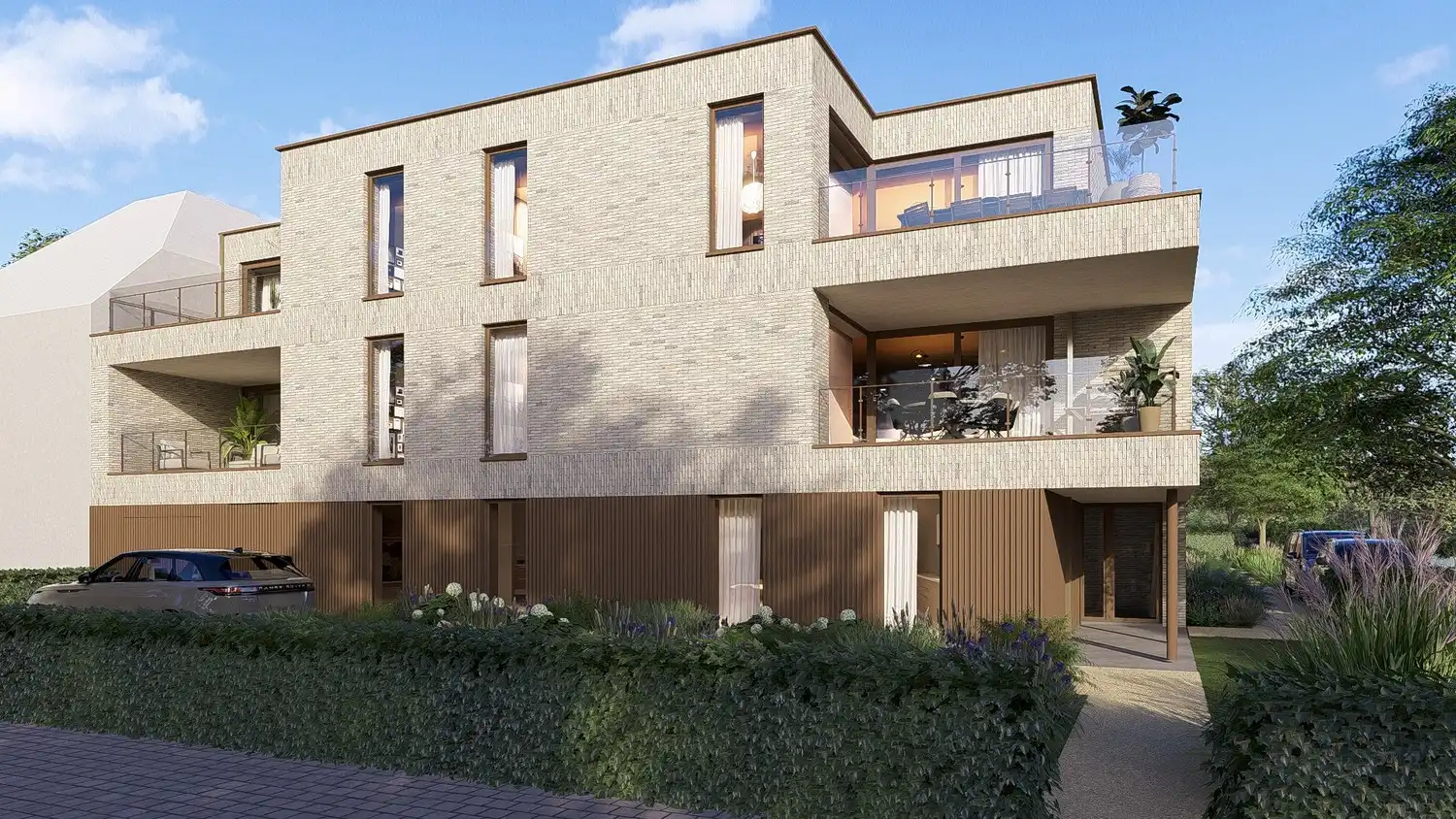 Luxueus en kleinschalig nieuwbouwproject gelegen in het groen nabij school en winkels en mogelijkheid tot aankoop aan 6% BTW! foto 3