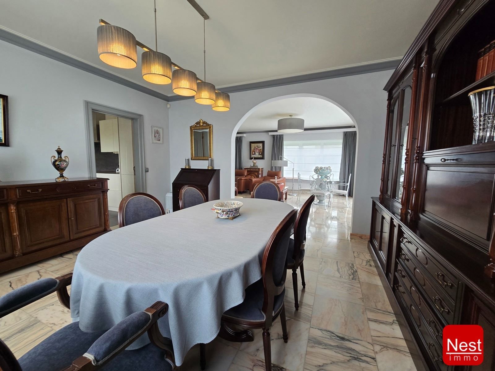 Polyvalente villa met  zeer grote loods foto 10