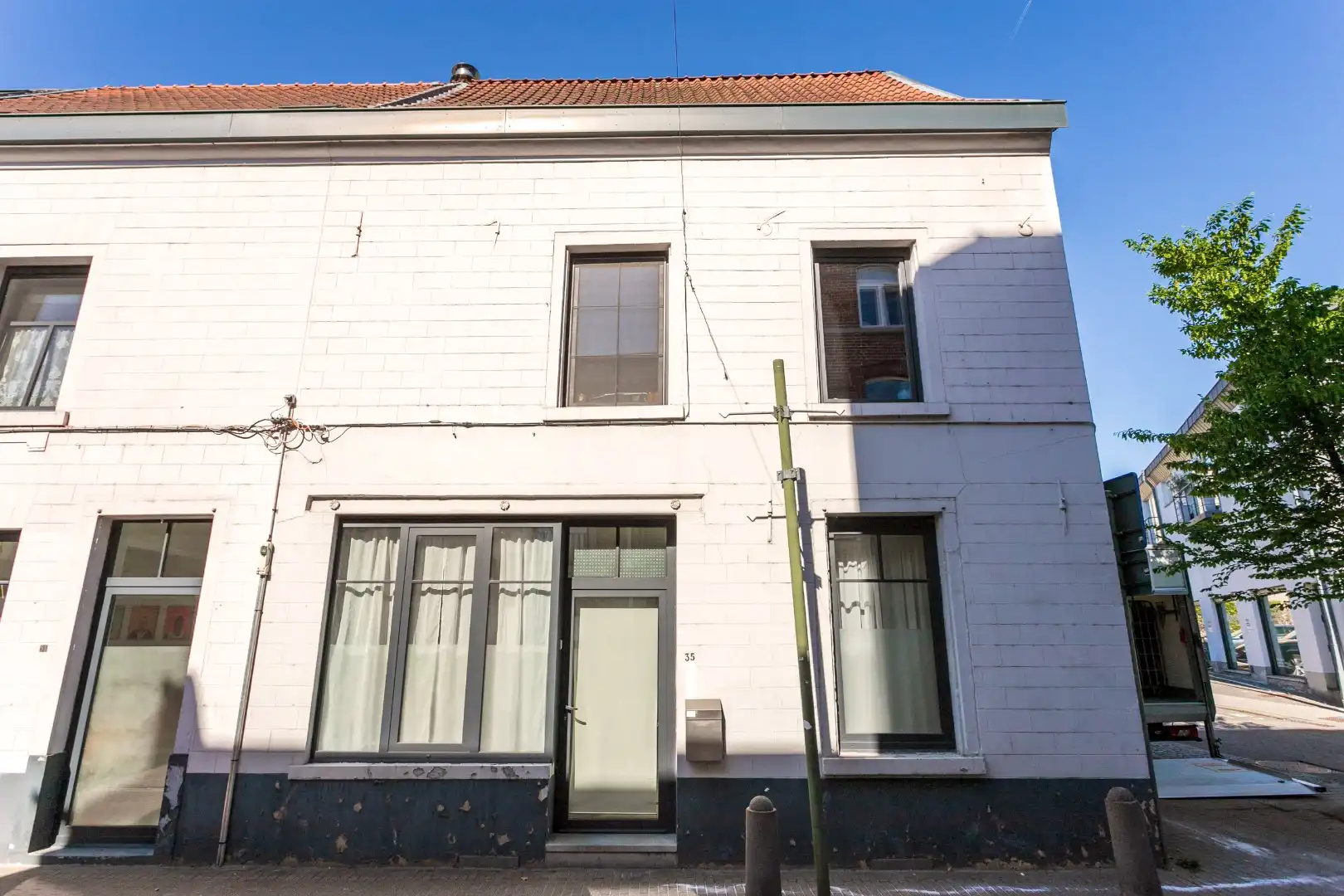 Hoofdfoto van de publicatie: Gelijkvloers appartement met 1 slaapkamer en lage lasten in hartje Halle