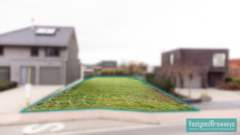 Bouwgrond te koop voor halfopen bebouwing foto 3