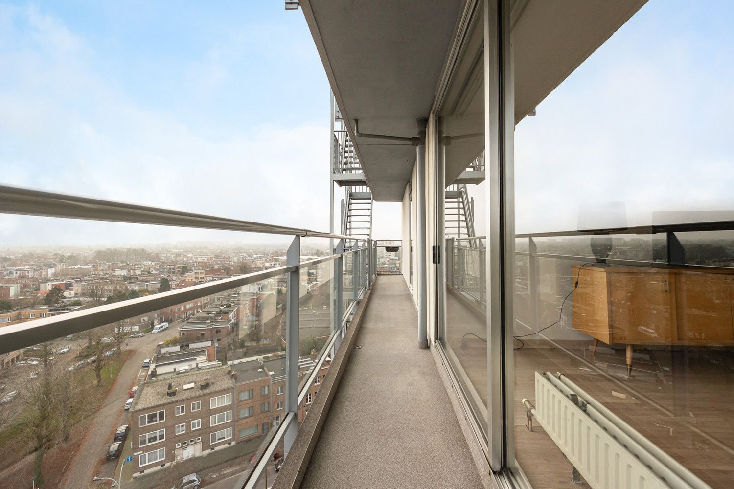 3-slk appartement te Berchem met panoramisch zicht over de Groenenhoek foto 20