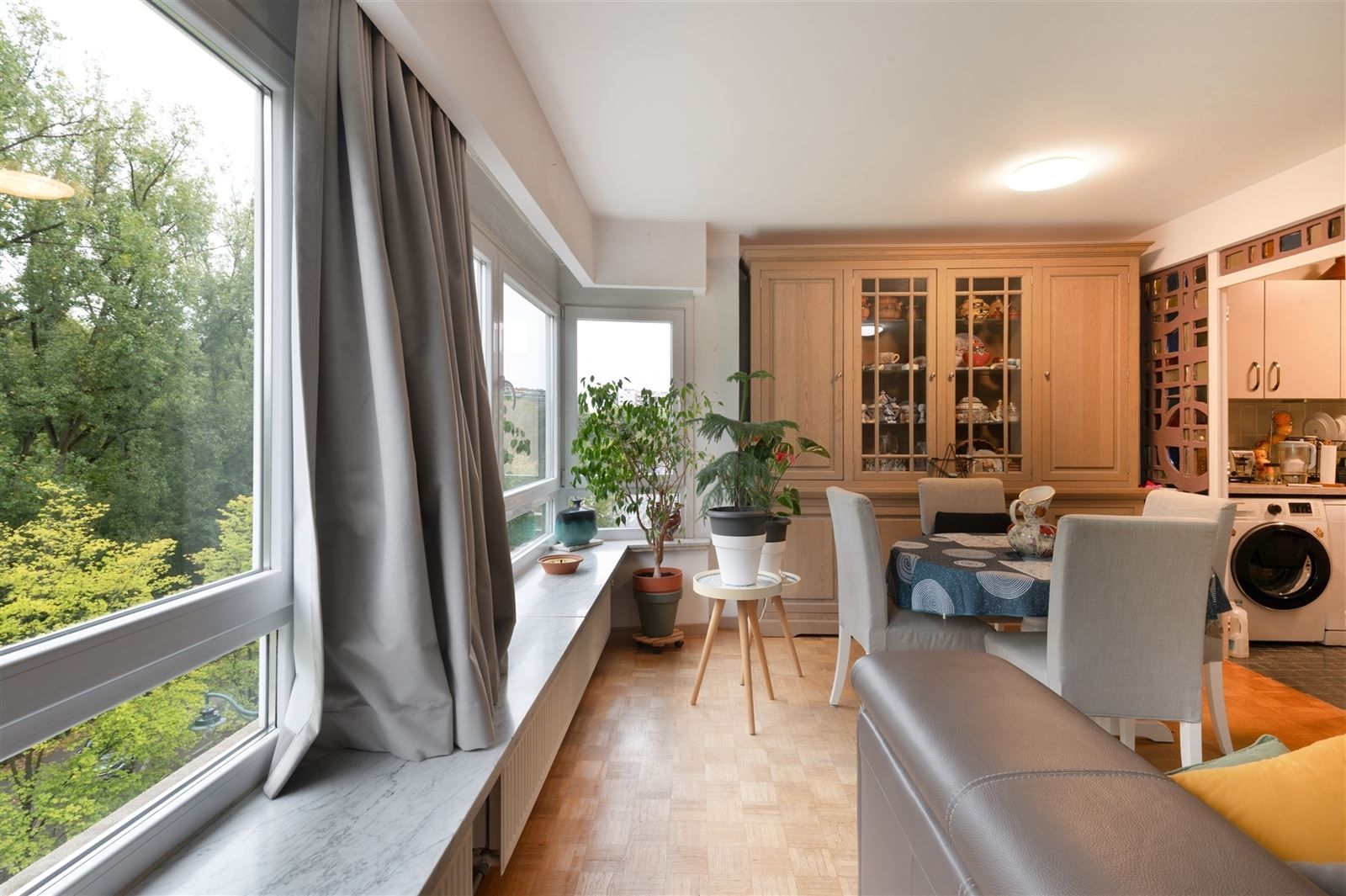 Lichtrijk appartement gelegen op de 5ᵉ verdieping met een prachtig uitzicht op het park foto 2