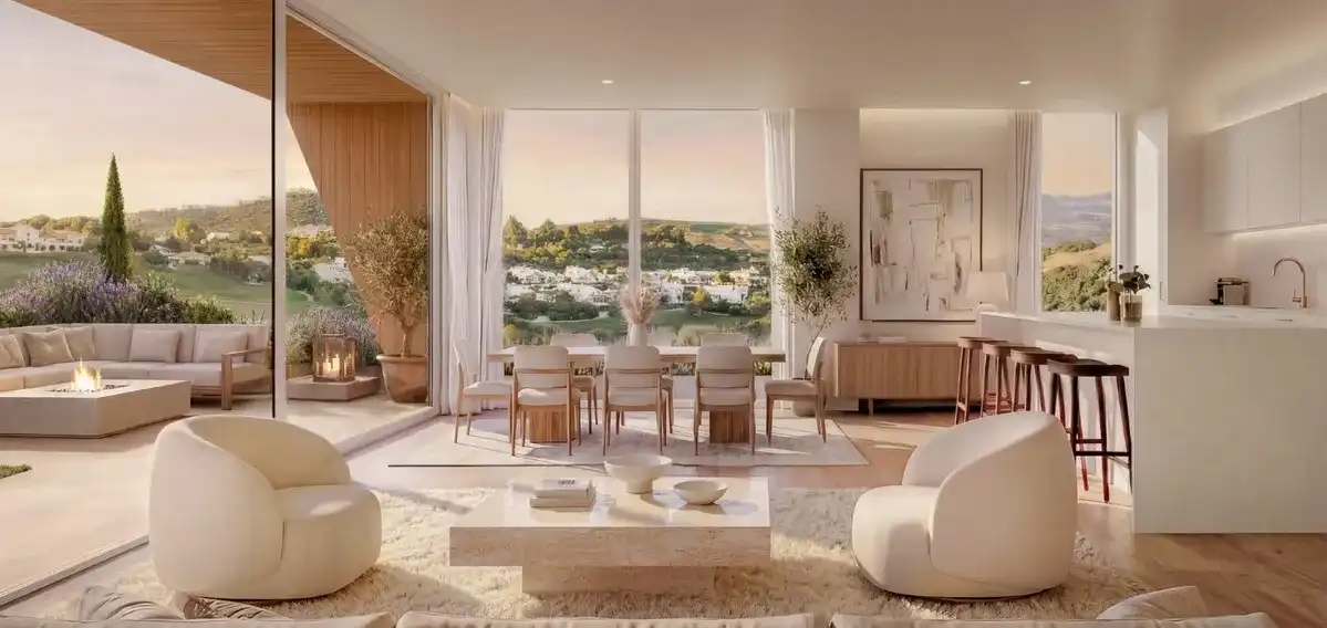Luxe appartementen in het prestigieuze Finca Cortesín met indrukwekkende terrassen en panoramische uitzichten foto 6