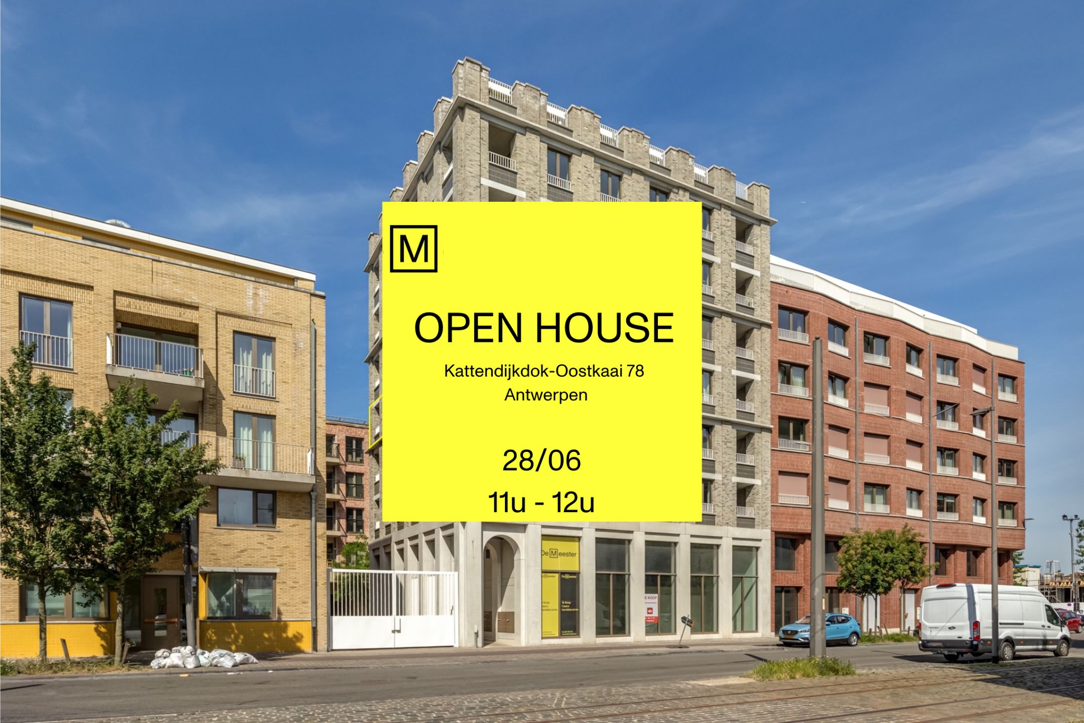 OPEN HOUSE 28/06 - Hip stadsappartement  foto {{pictureIndex}}