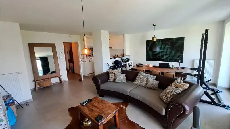 instapklaar nieuwbouw appartement met 2 terassen te huur in Sint-Michiels Brugge foto 3