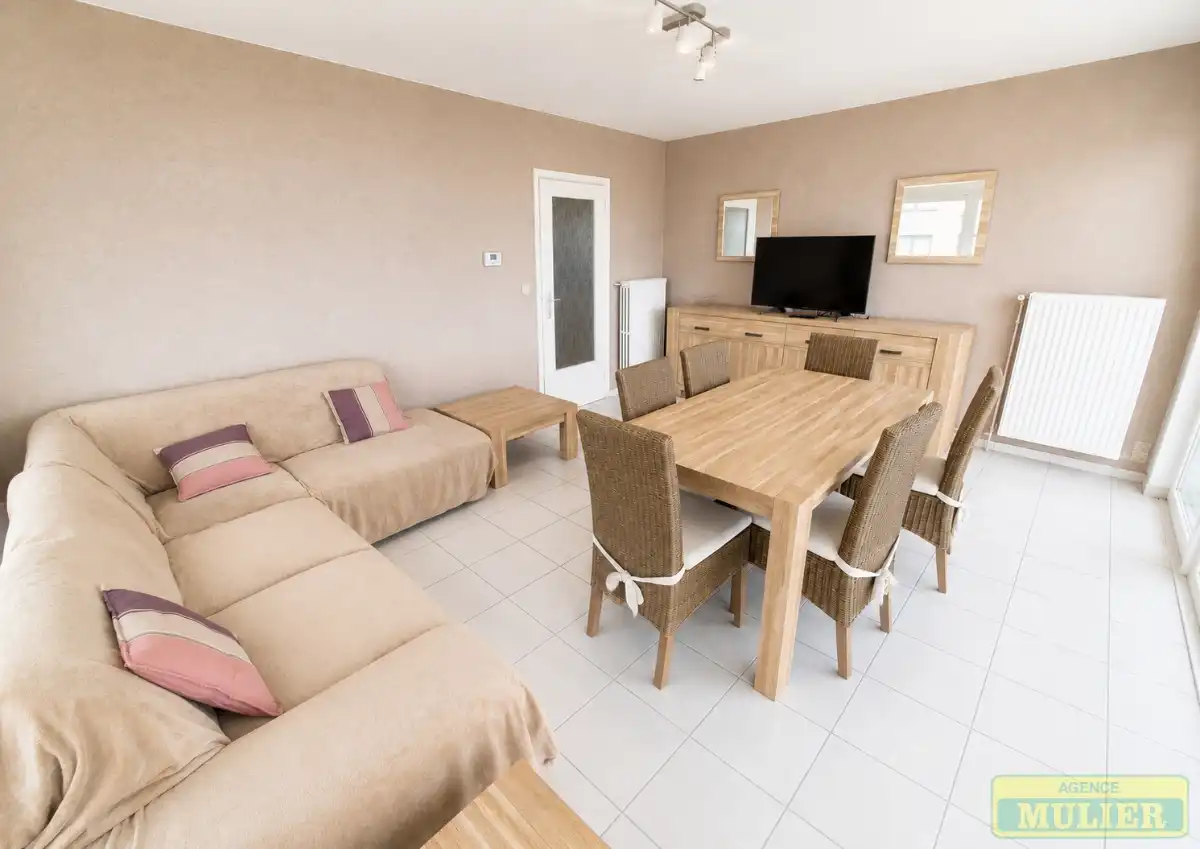 HOEKAPPARTEMENT MET PANORAMISCH ZEEZICHT TE KOOP TE DE PANNE foto 5