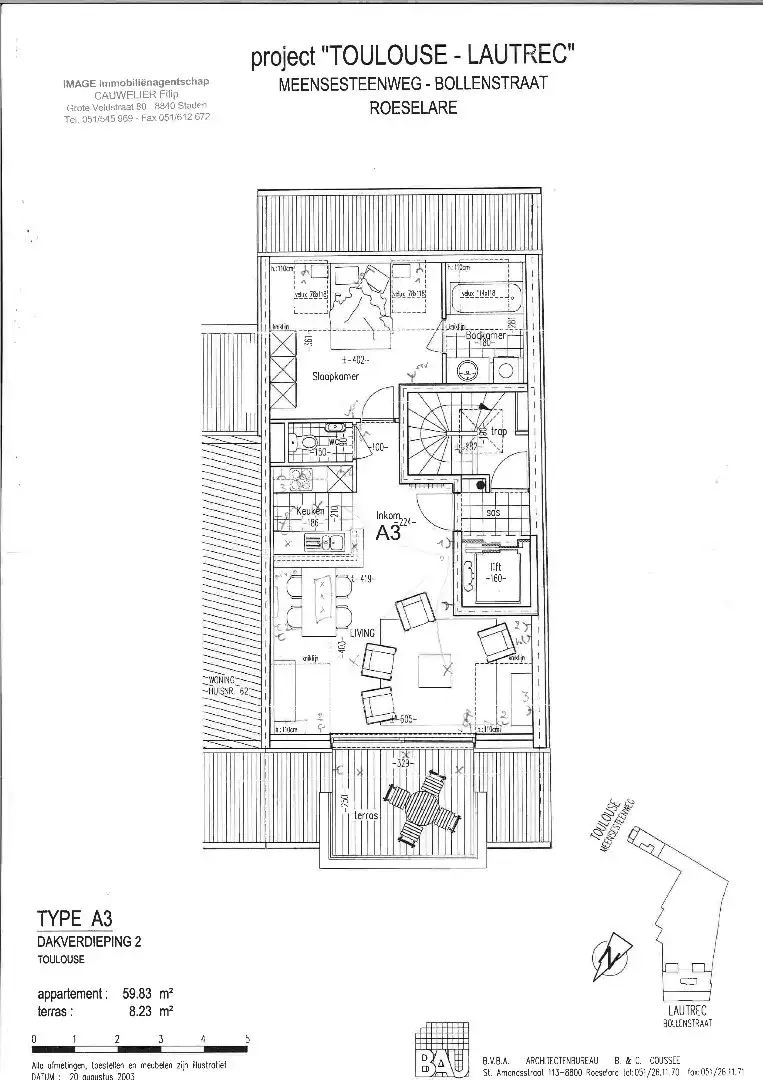 Dakappartement met groot terras en garagebox foto 16