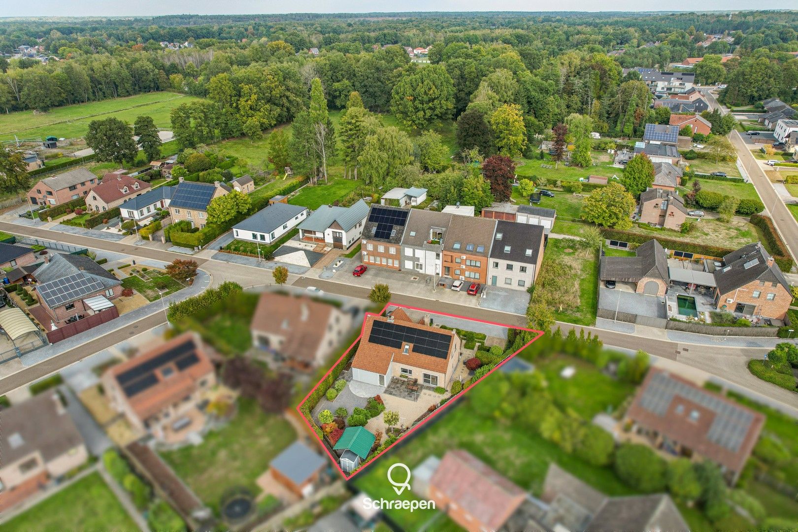 Energiezuinige gezinswoning met 3 slpks en praktijk- of kantoorruimte te Zonhoven! foto 35