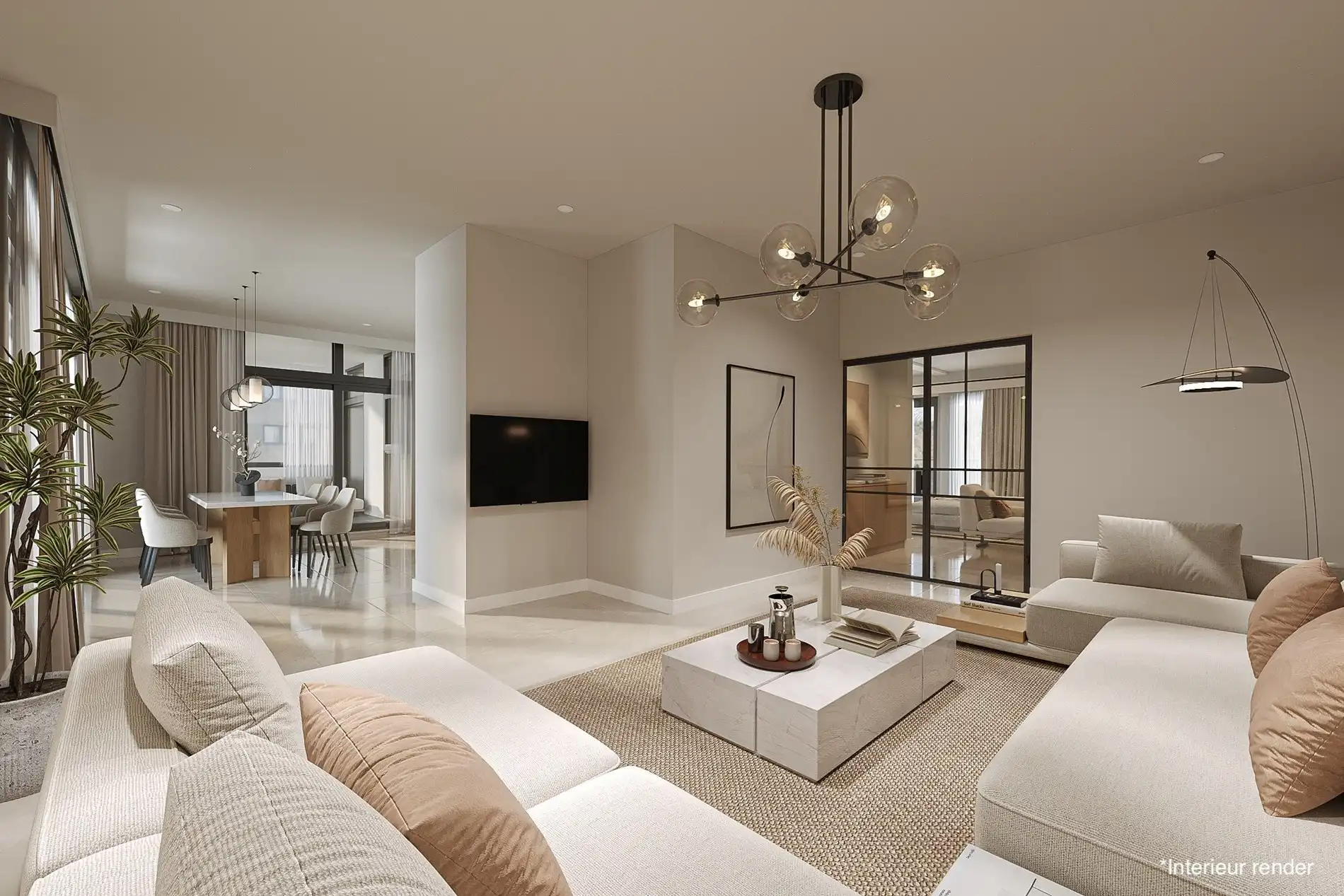 Dakappartement 123 m² met groot terras op toplocatie in Genk foto 2
