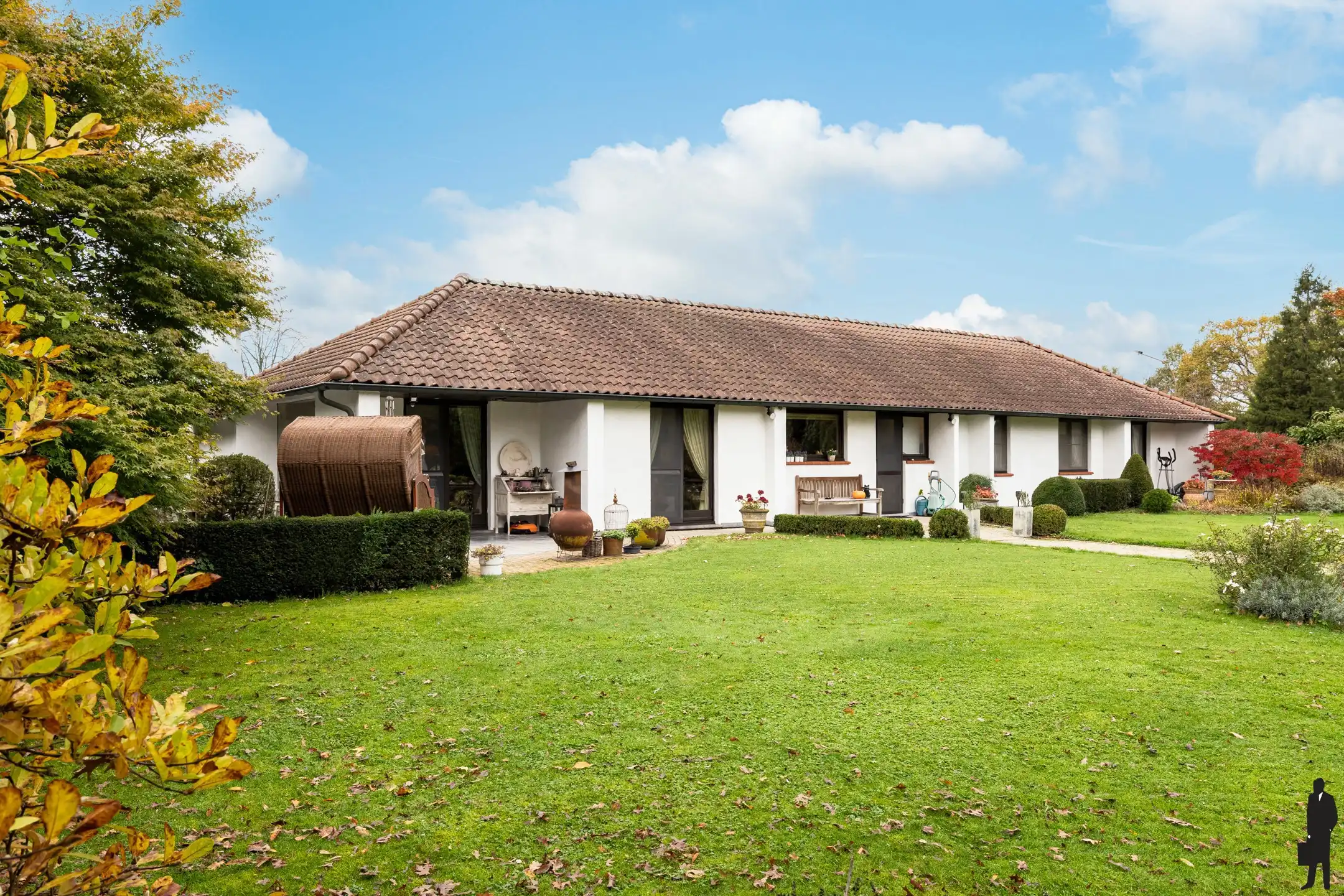 Laagbouwvilla met uitzicht op bos en weilanden nabij Postel foto 20