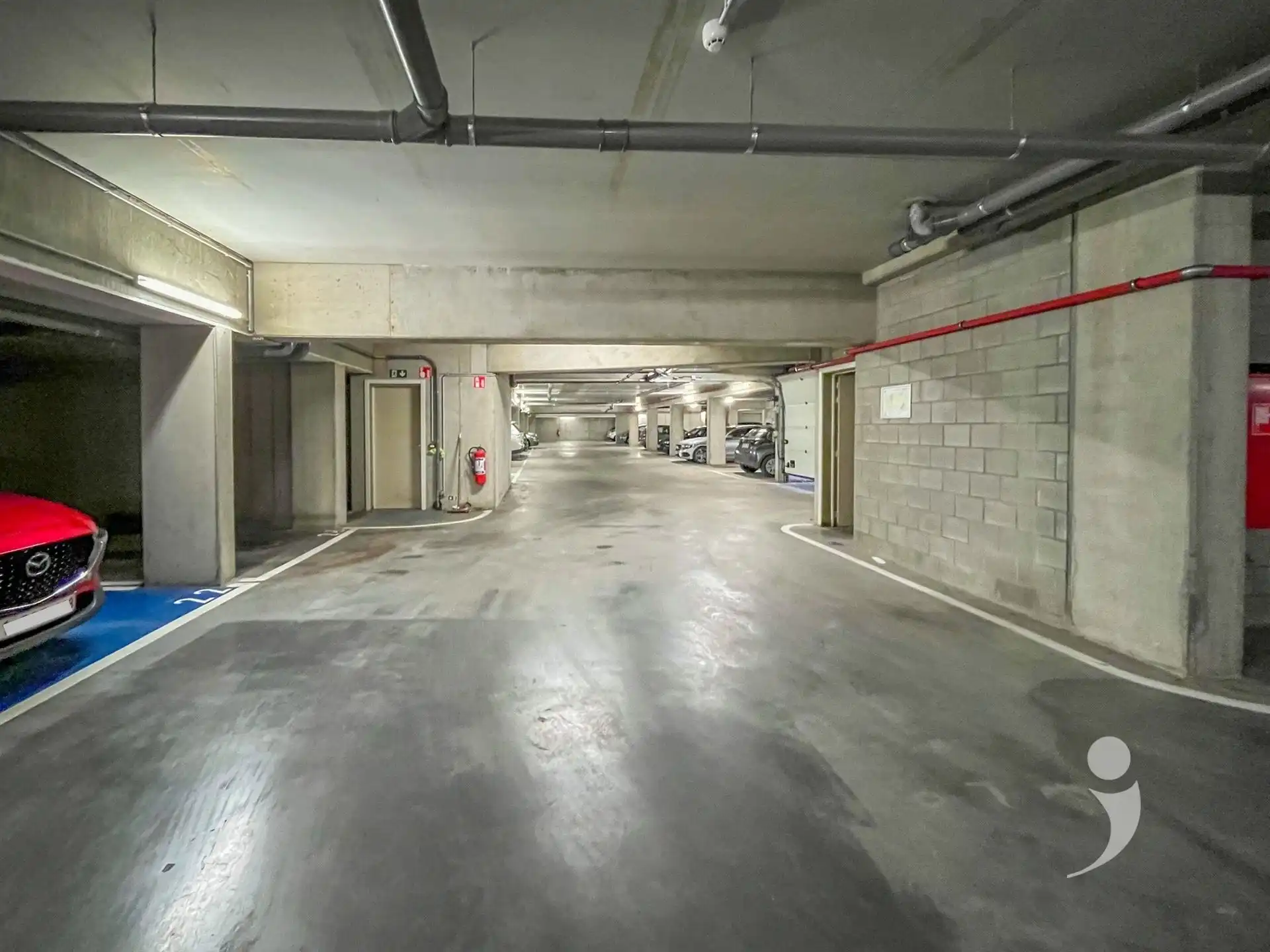Ondergrondse staanplaats in centrum Herent! foto 5