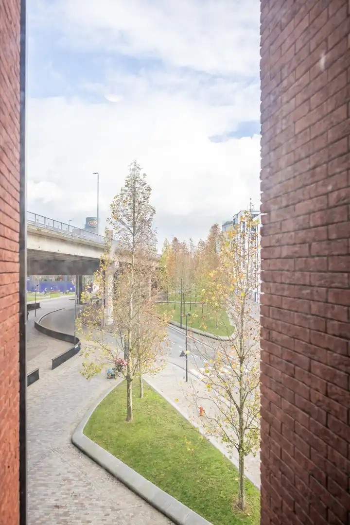 Zorgeloze studentenkamer met eigen sanitair in Residentie Waterview Leuven foto 9