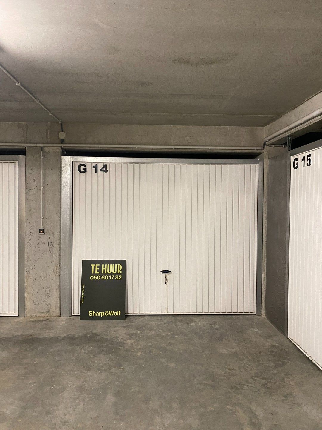 Gesloten garagebox te huur aan het Casino te Knokke foto 3