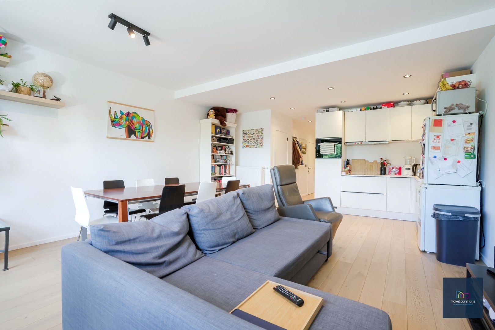 Instapklaar 2 slp. appartement met terras en grote gemeenschappelijke tuin.  foto 4