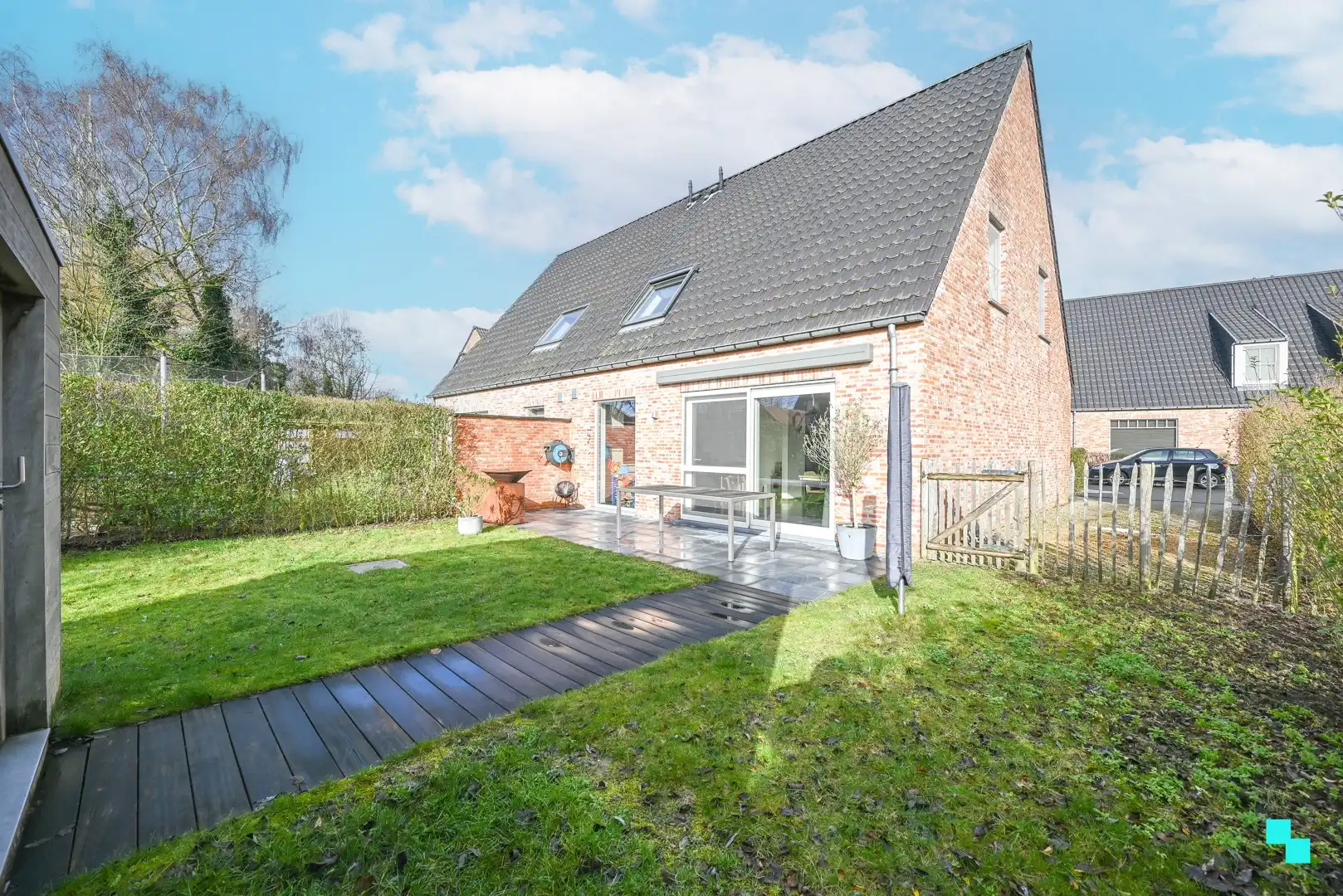 Instapklare, energiezuinige halfopen bebouwing in Oostrozebeke foto 21