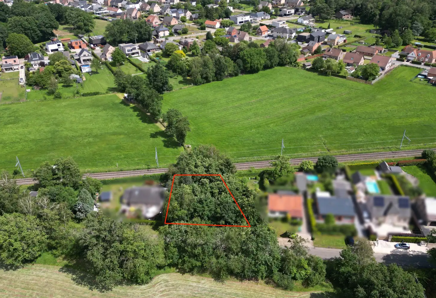 Bouwgrond in groene omgeving foto 7