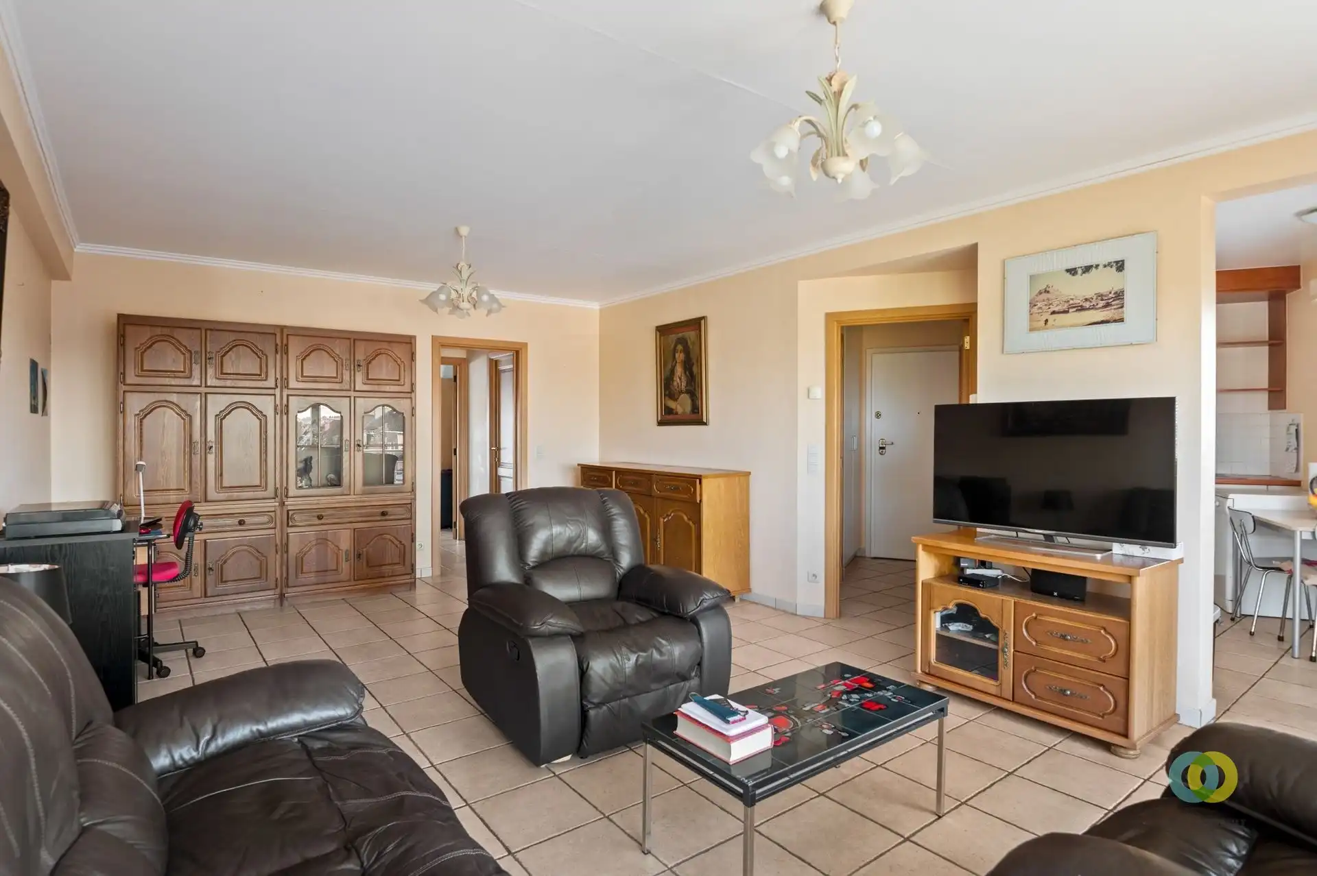 Verzorgd 1-slaapkamerappartement met 2 terrassen   foto 4