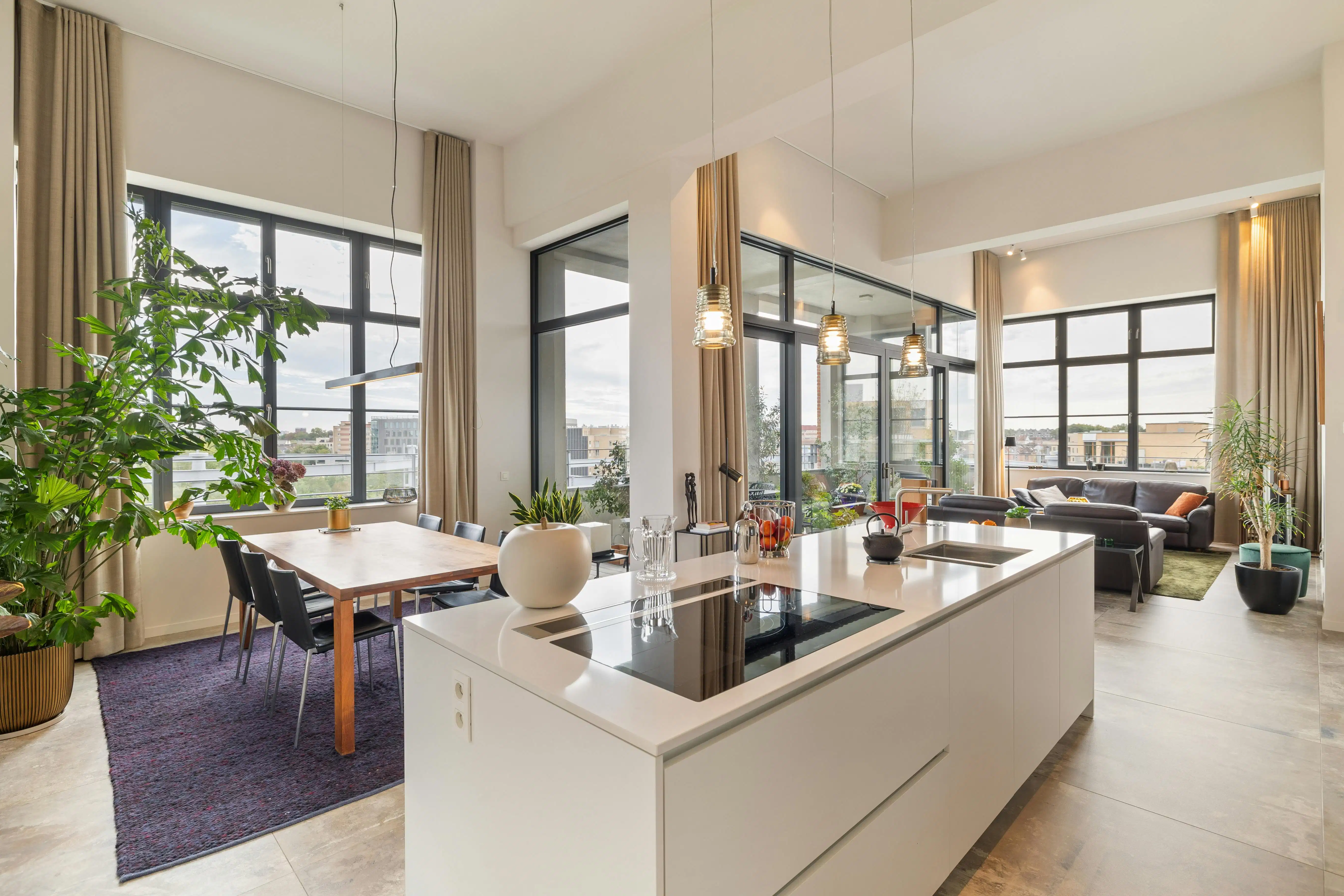 Luxe appartement met zicht op de torens te koop te Gent foto 8