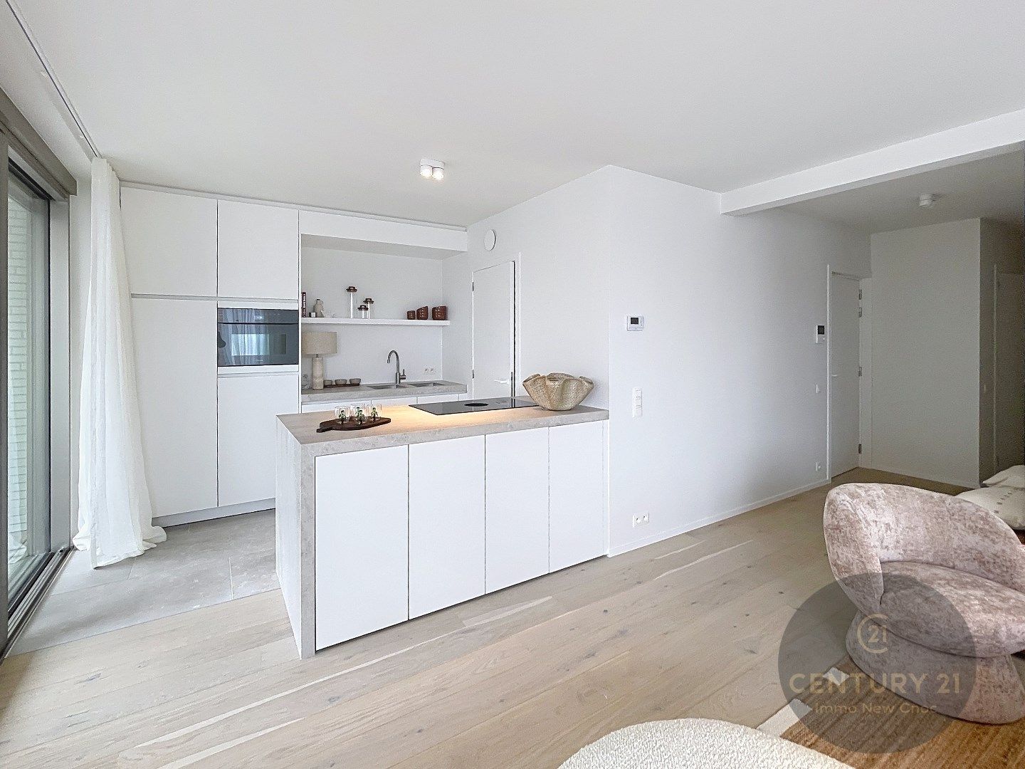 Standaard appartement met terras in Knokke-Heist, residentie OYSTER, 2 slaapkamers, bouwjaar 2025, 77.00m² bewoonbare oppervlakte, 1 badkamer foto 4