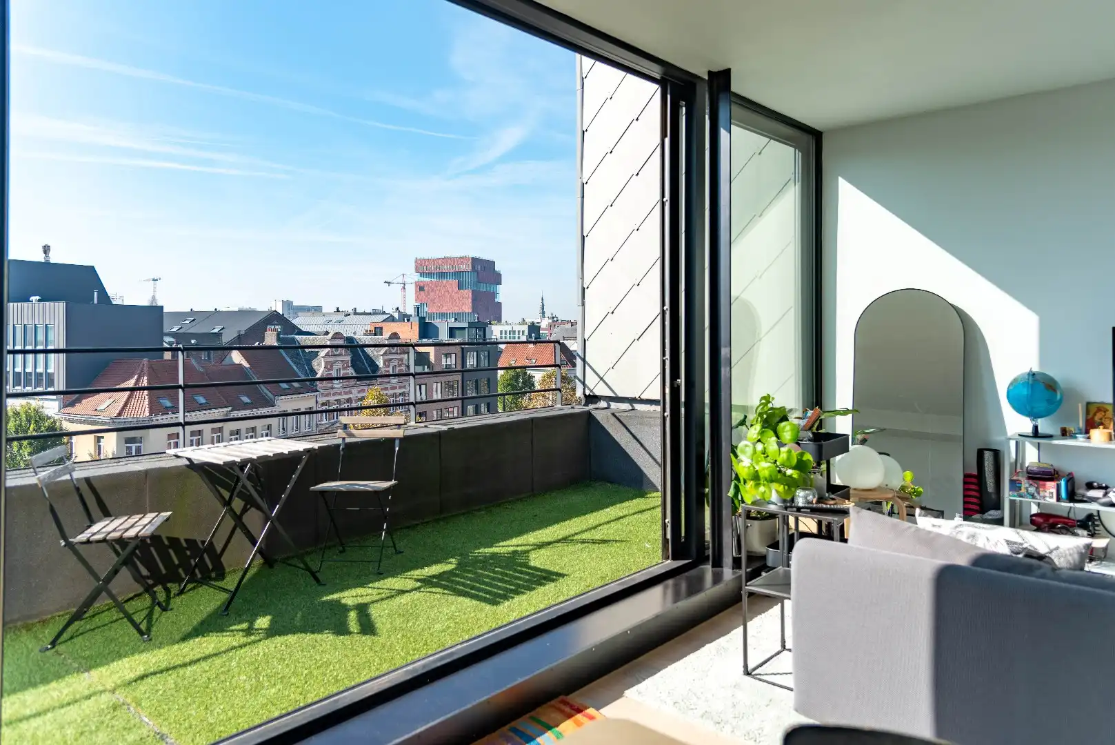 Dakappartement met zicht op het MAS foto 7
