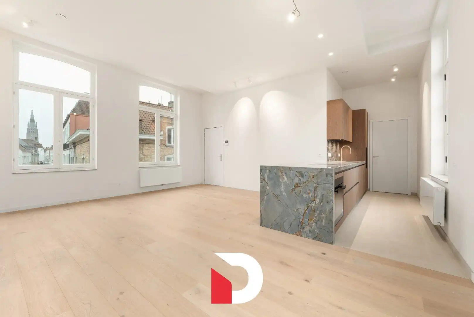 Exclusief aanbod binnen een prestigieus project op een rustige ligging in de Brugse binnenstad. foto 2