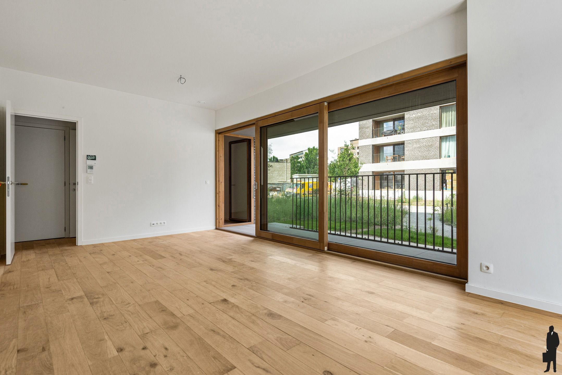 Gelijkvloers app met tuin in prestigieus project in Wilrijk foto 4